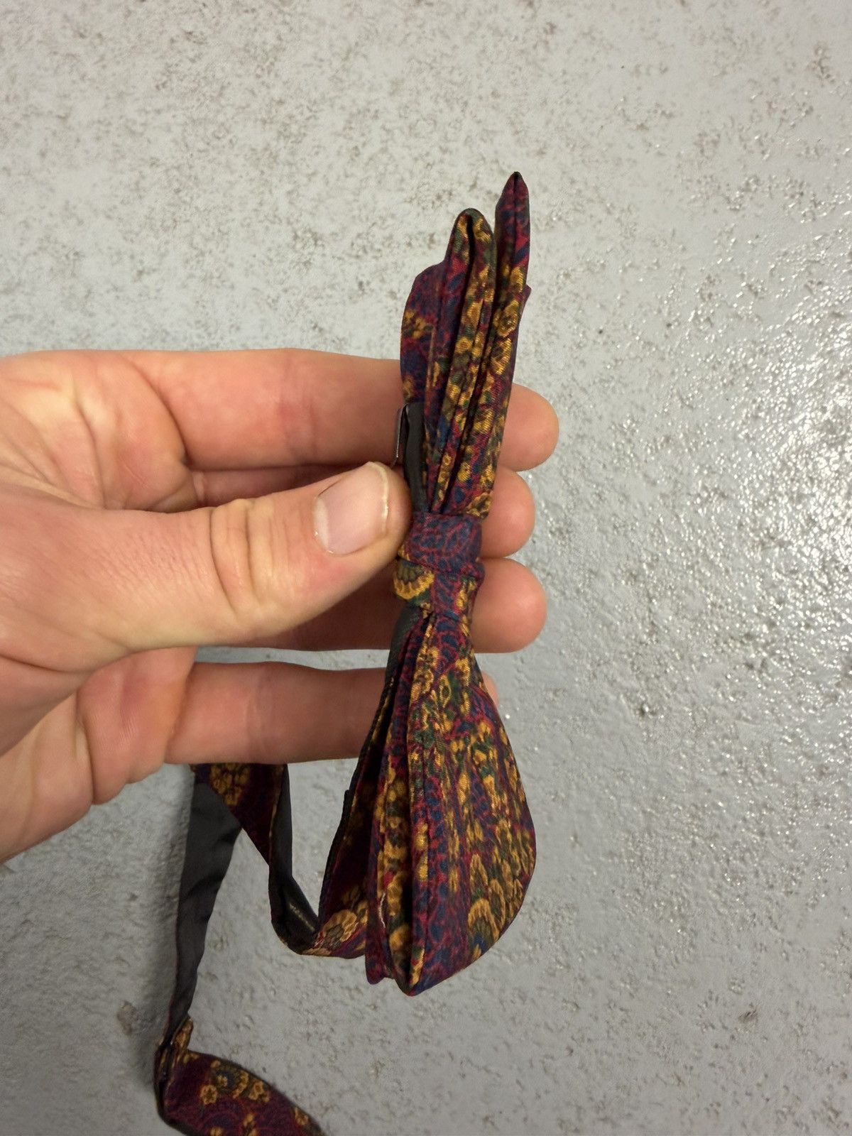 Lanvin Vintage Lanvin Silk Bow Tie Size ONE SIZE - 4 Thumbnail