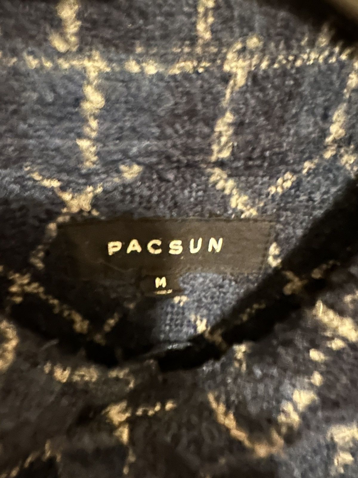 Pacsun Pacsun Little Oversized Blue Flannel Size US M / EU 48-50 / 2 - 4 Thumbnail