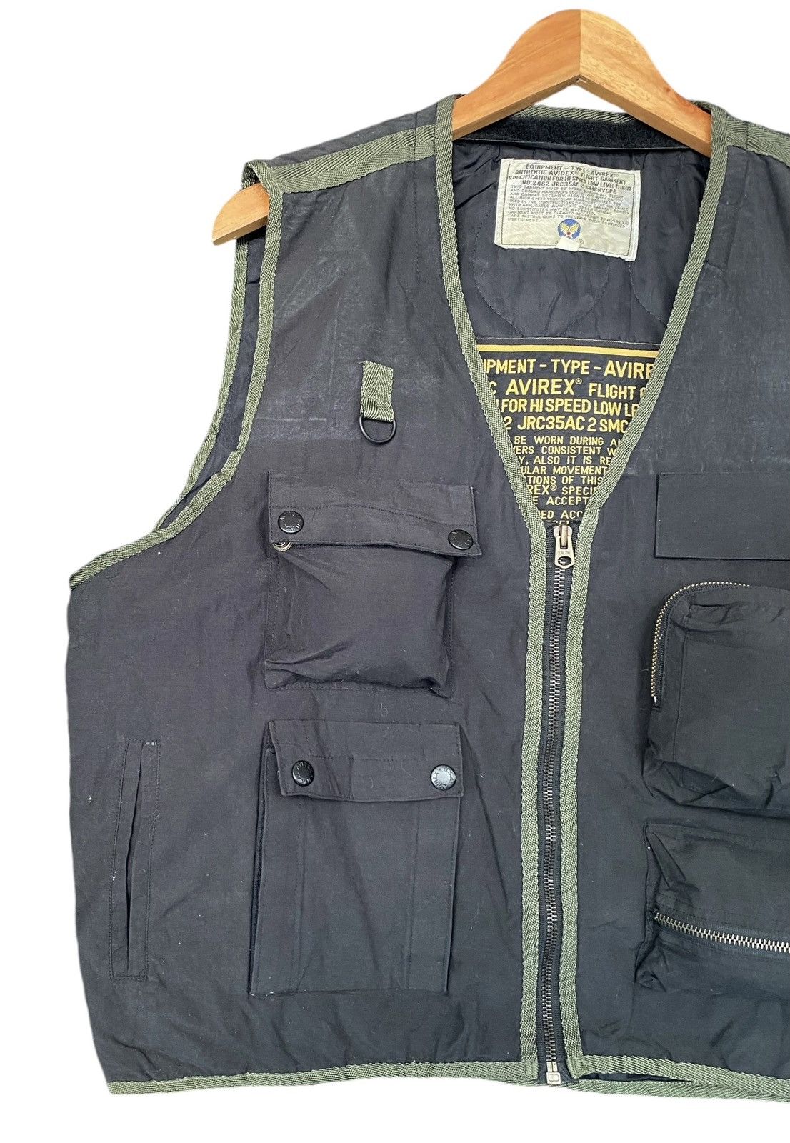 Avirex Vtg AVIREX Tank Top Multi Pockets (L) Size US L / EU 52-54 / 3 - 8 Thumbnail