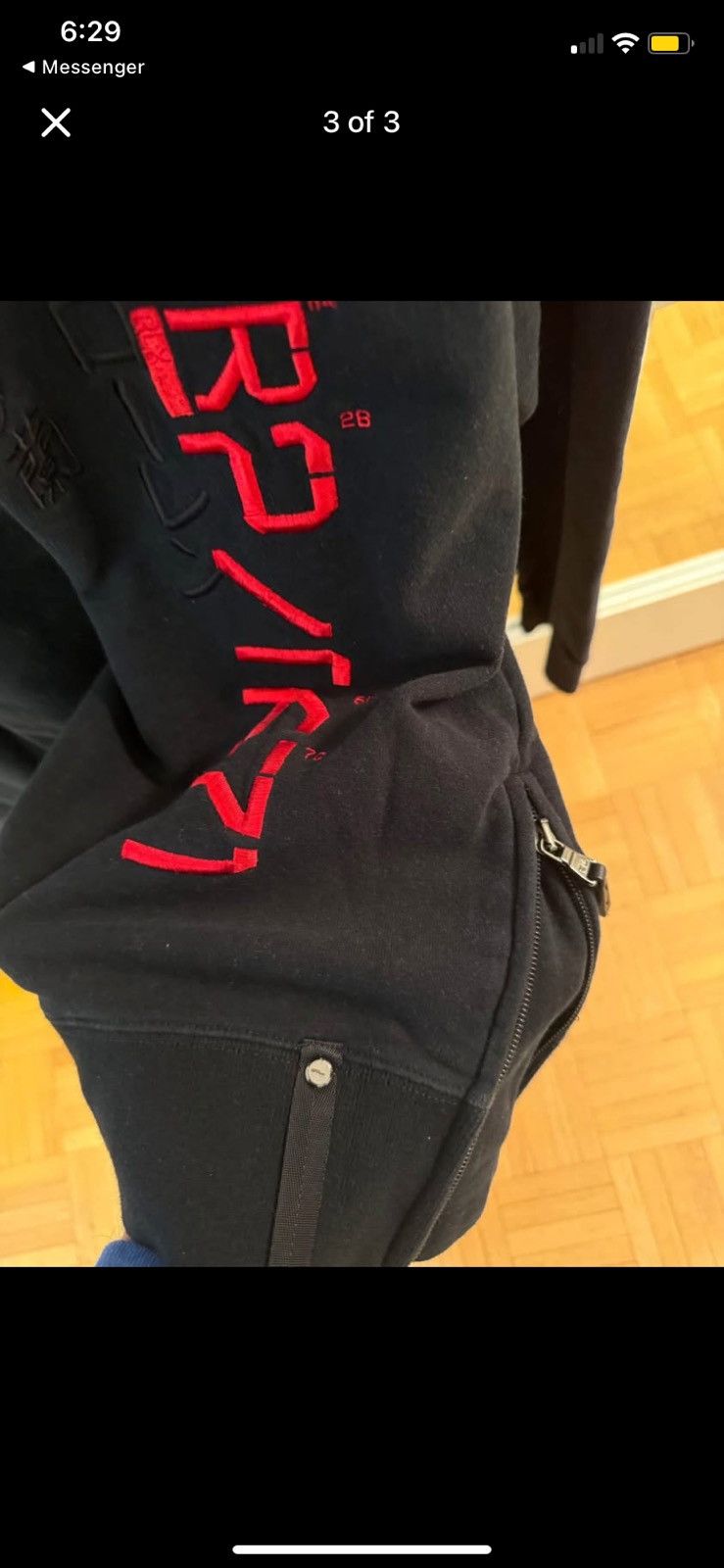 Ralph Lauren Black Label Ralph Lauren Black Label Kanji Japanese Hoodie Size US M / EU 48-50 / 2 - 3 Thumbnail