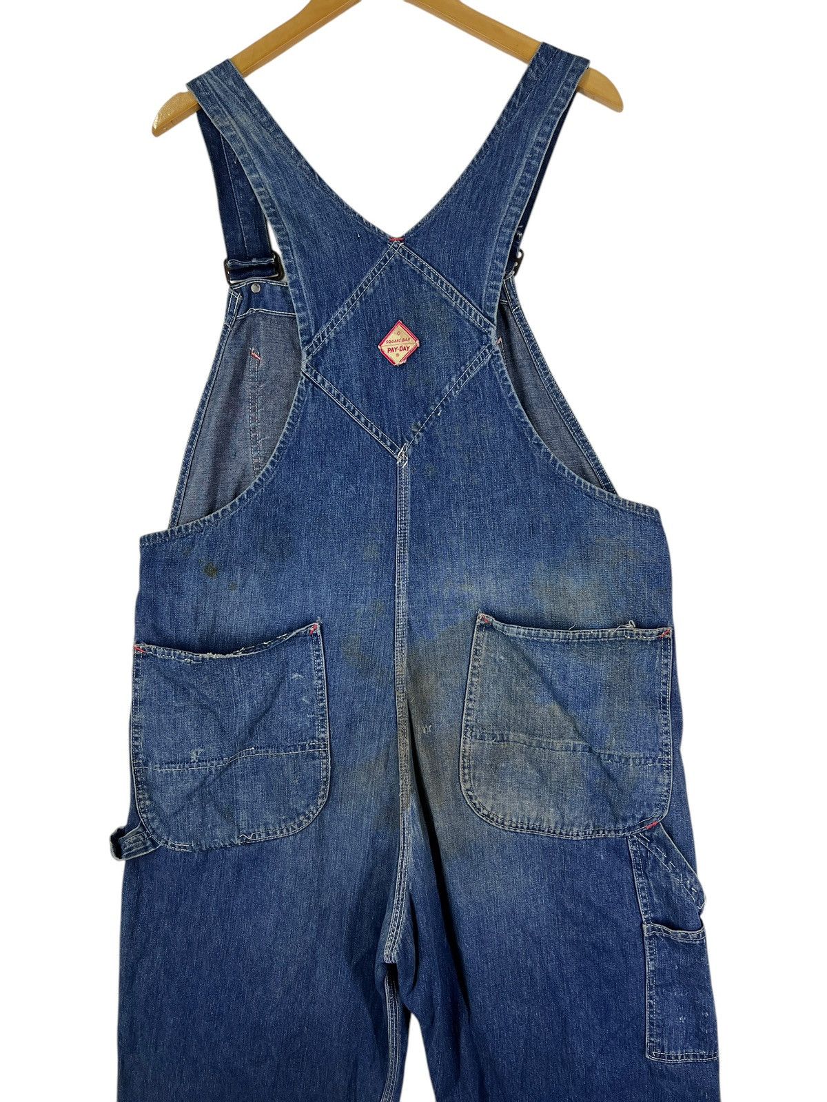 JCPenney × Vintage 50s Vintage PayDay Penney's Union Made sanforized Overalls Size US 34 / EU 50 - 17 Thumbnail