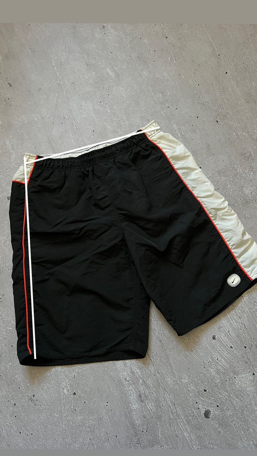 Nike Very Rare Short Nike Vintage Big Logo Size L Y2K Hype Size US 36 / EU 52 - 11 Thumbnail