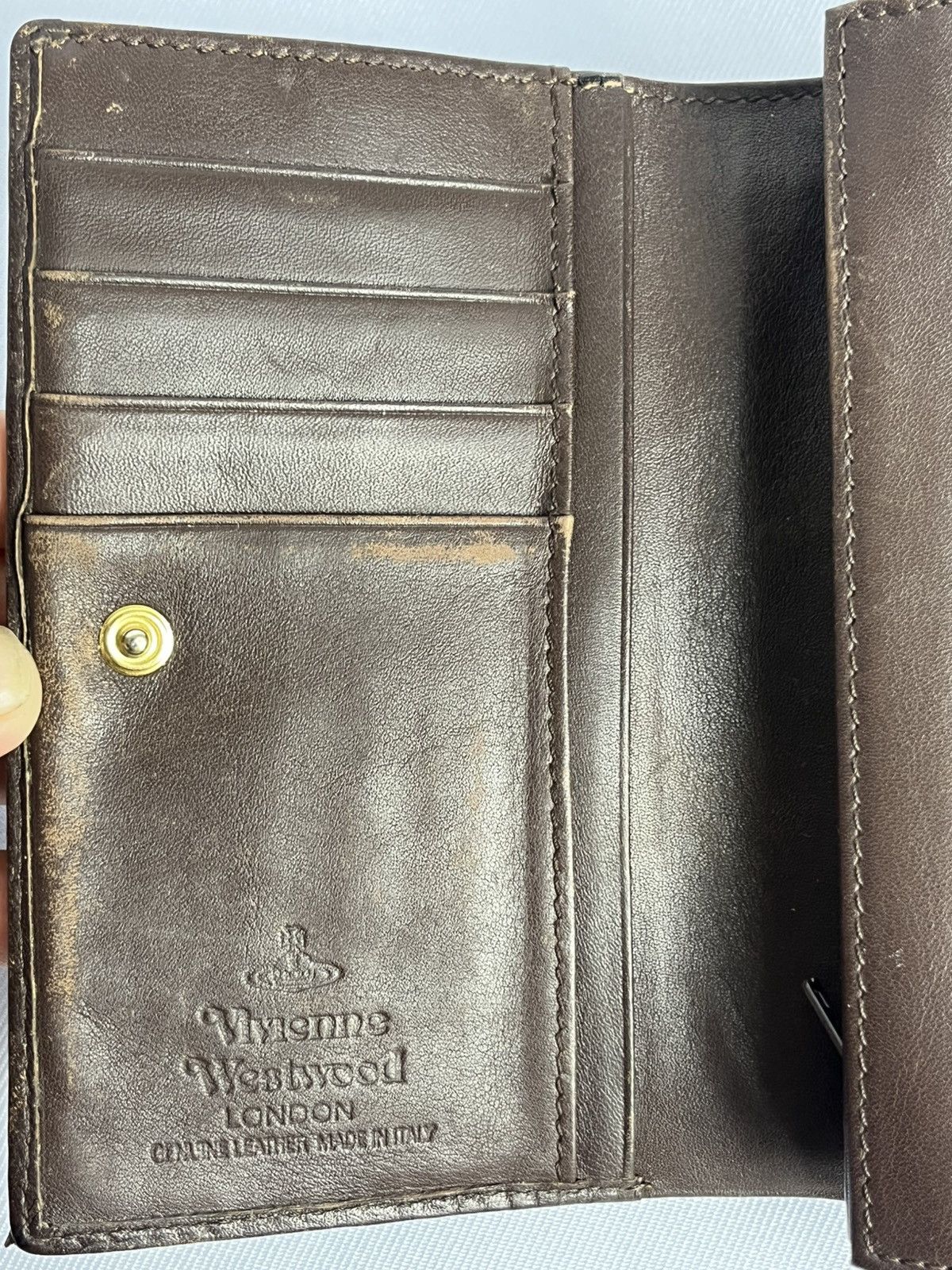 Vivienne Westwood Rare‼️Medium Croc leather wallet Size ONE SIZE - 4 Thumbnail
