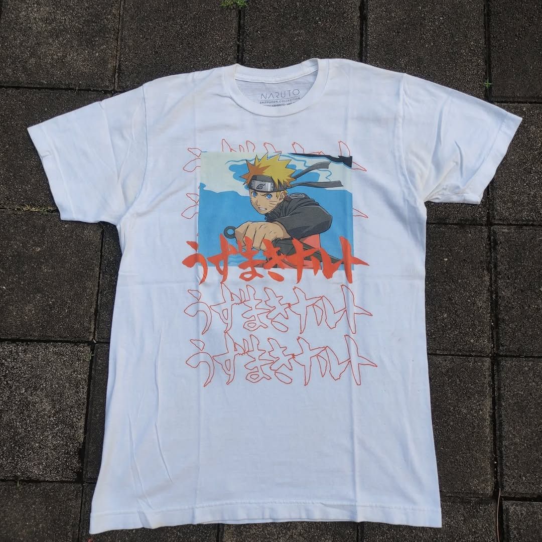 Anime Vintage Naruto Shippuden Anime Tee Size US M / EU 48-50 / 2 - 1 Thumbnail
