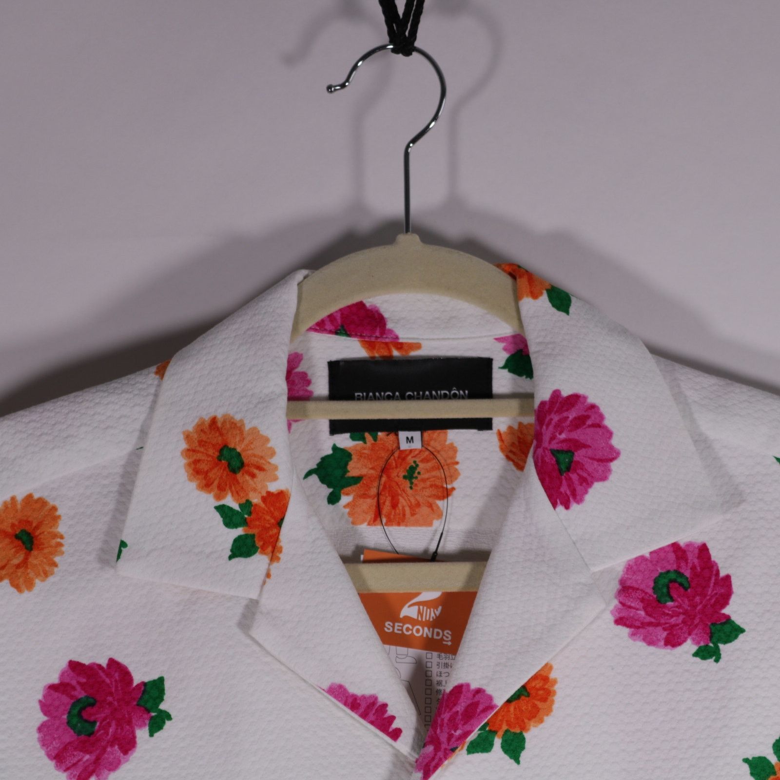 BIANCA CHANDON Bianca Chandon Textured Floral Button Down Shirt Medium Size US M / EU 48-50 / 2 - 2 Thumbnail