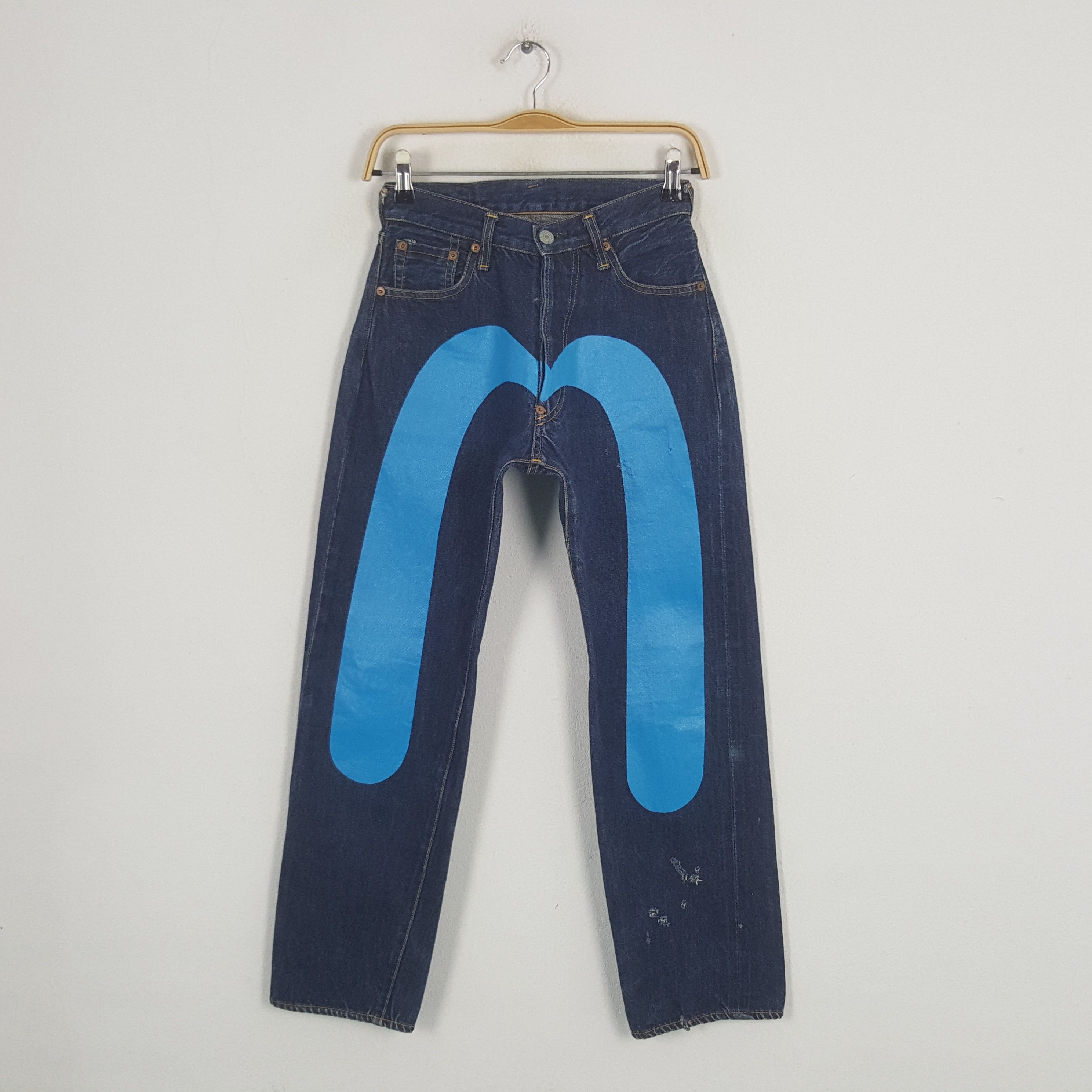 Japanese Brand Vintage Evis Japanese Brand Daicock Denim Jeans C280N24 Size 24" / US 00 / IT 34 - 1 Thumbnail