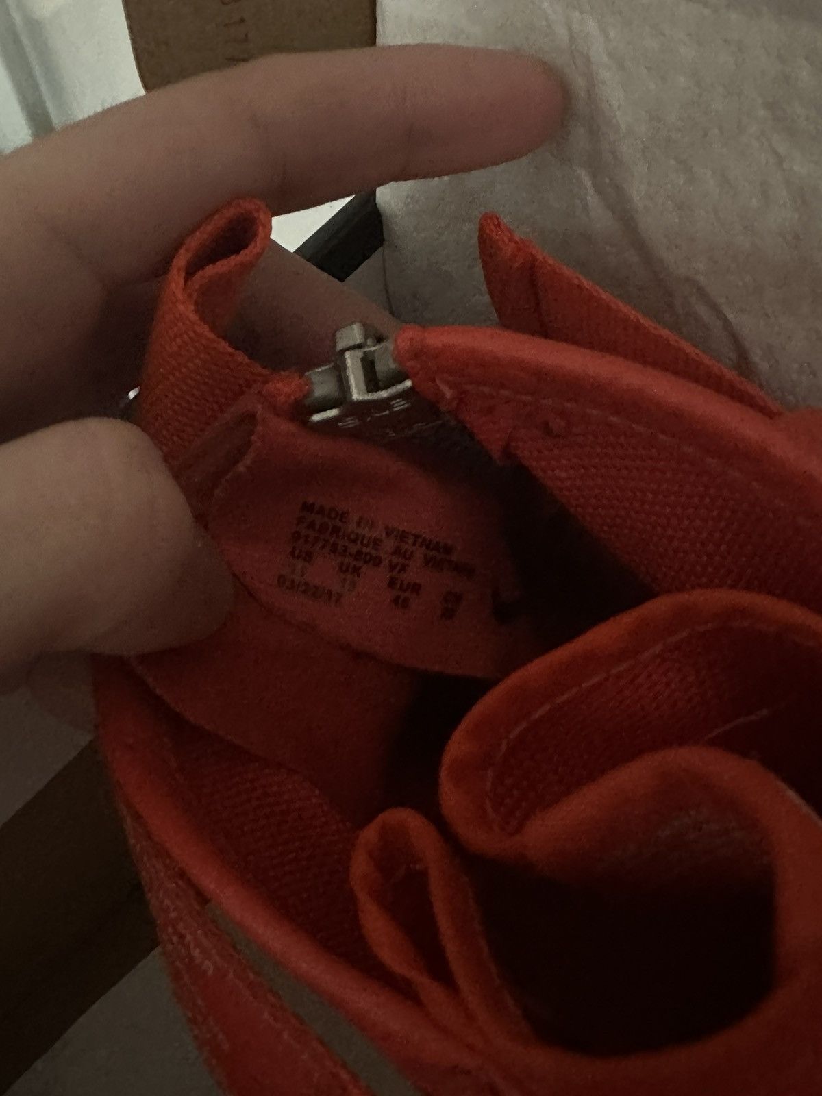 Nike Nike SF Air Force 1 Mid 'Team Orange Size US 11 / EU 44 - 12 Thumbnail