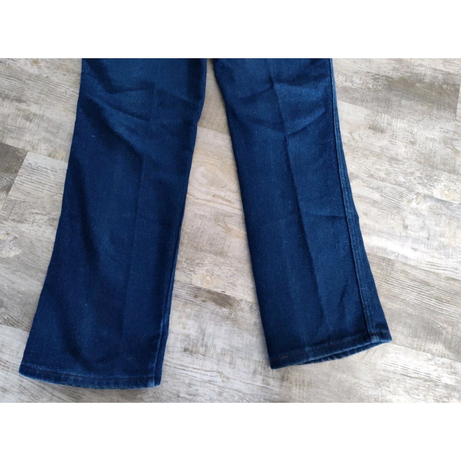 Wrangler VINTAGE Wrangler Men's Jeans 36x31 Dark Blue Cowboy Cut 90s Western Mid Rise Straight Fit Made in USA Size US 36 / EU 52 - 3 Thumbnail