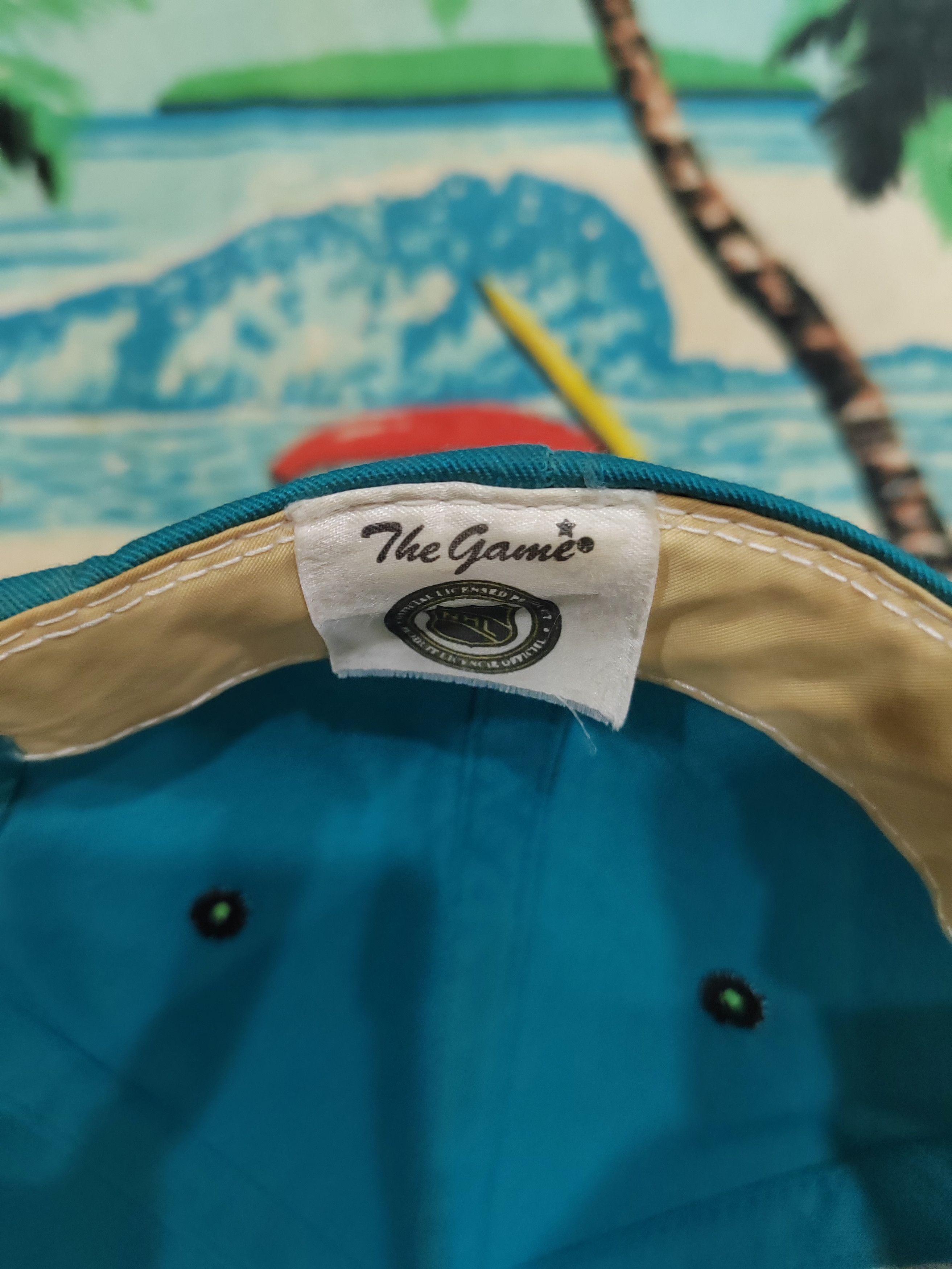 NHL VINTAGE CAP SAN JOSE SHARKS X THE GAME Size ONE SIZE - 5 Thumbnail