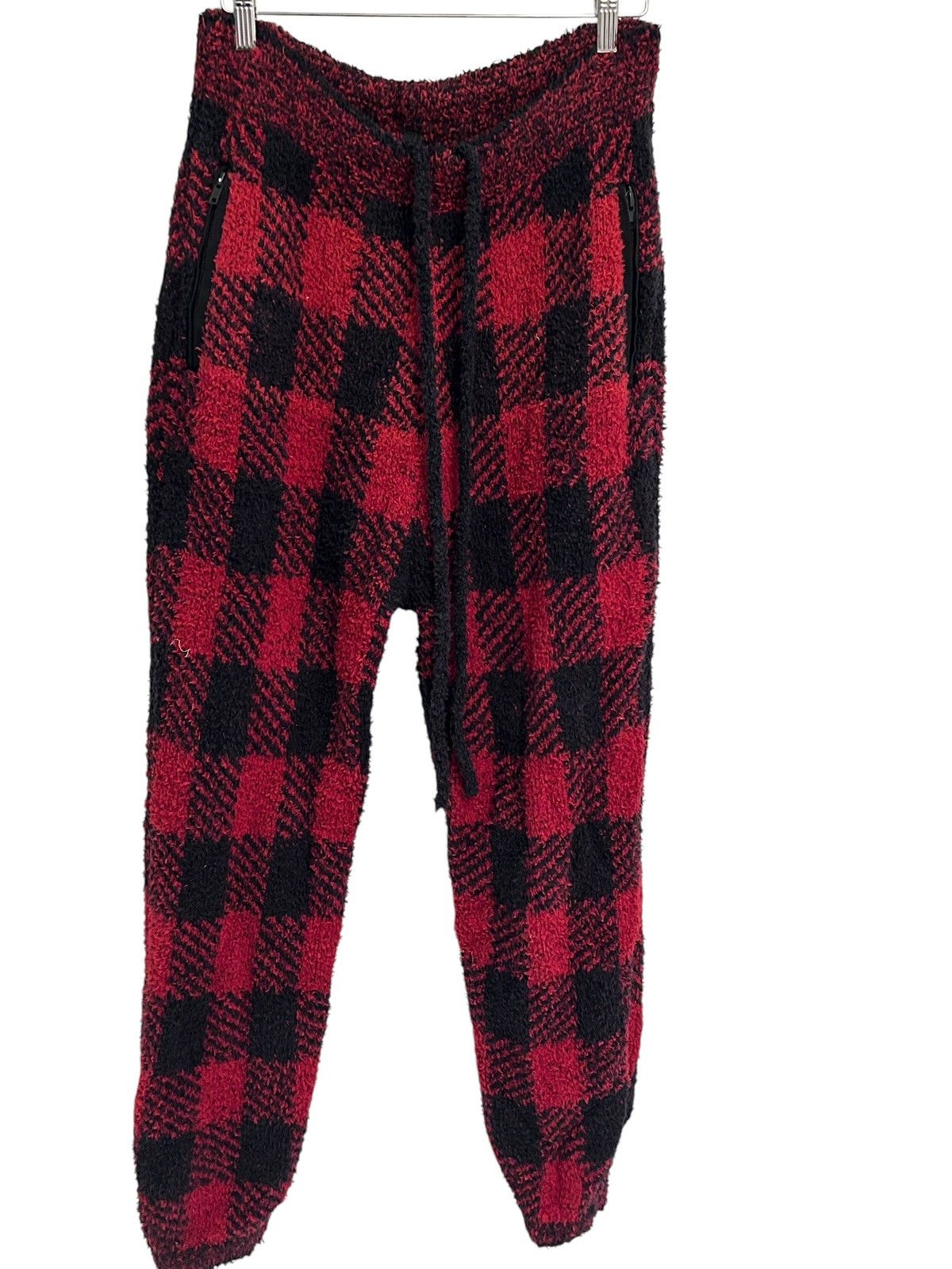 SKIMS Skims Unisex Cozy Jogger In Brick Buffalo Check Size L/XL Size 34" / US 12 / IT 48 - 5 Thumbnail