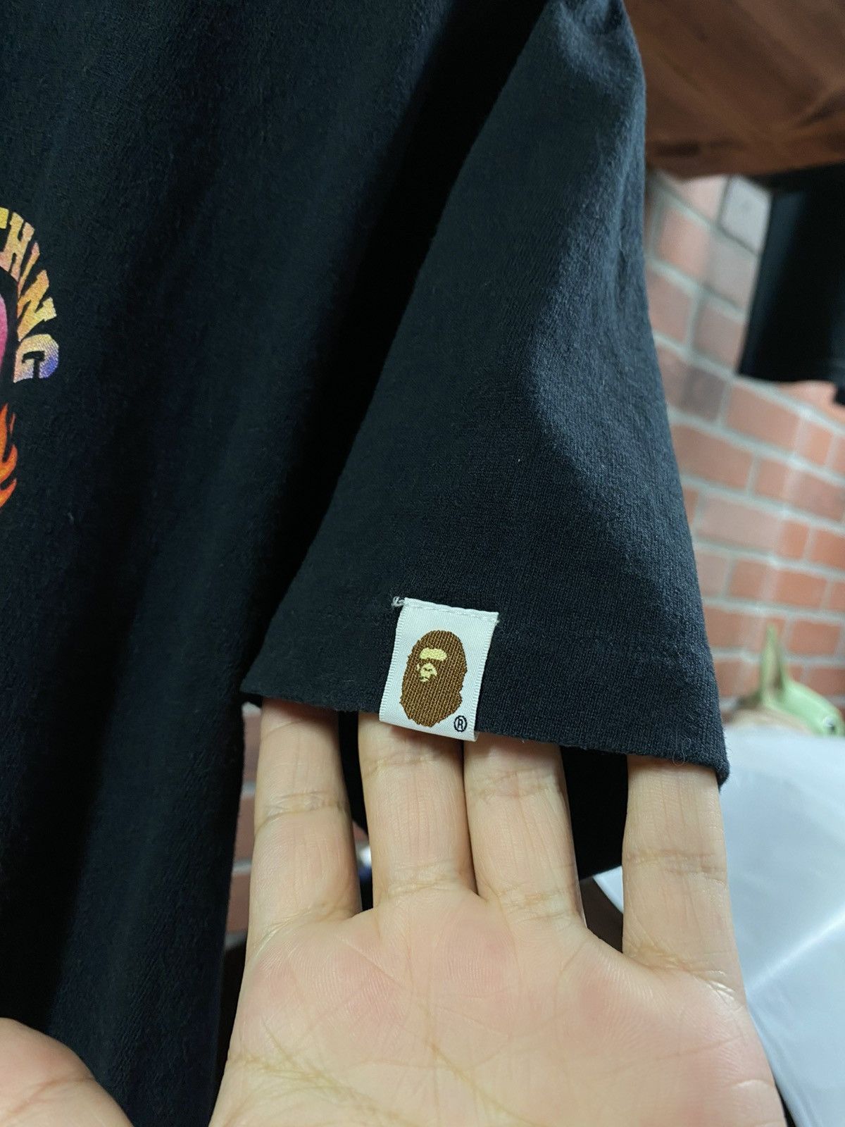 A Bathing Ape Emoji Bape Head T-Shirt Size Fits Medium