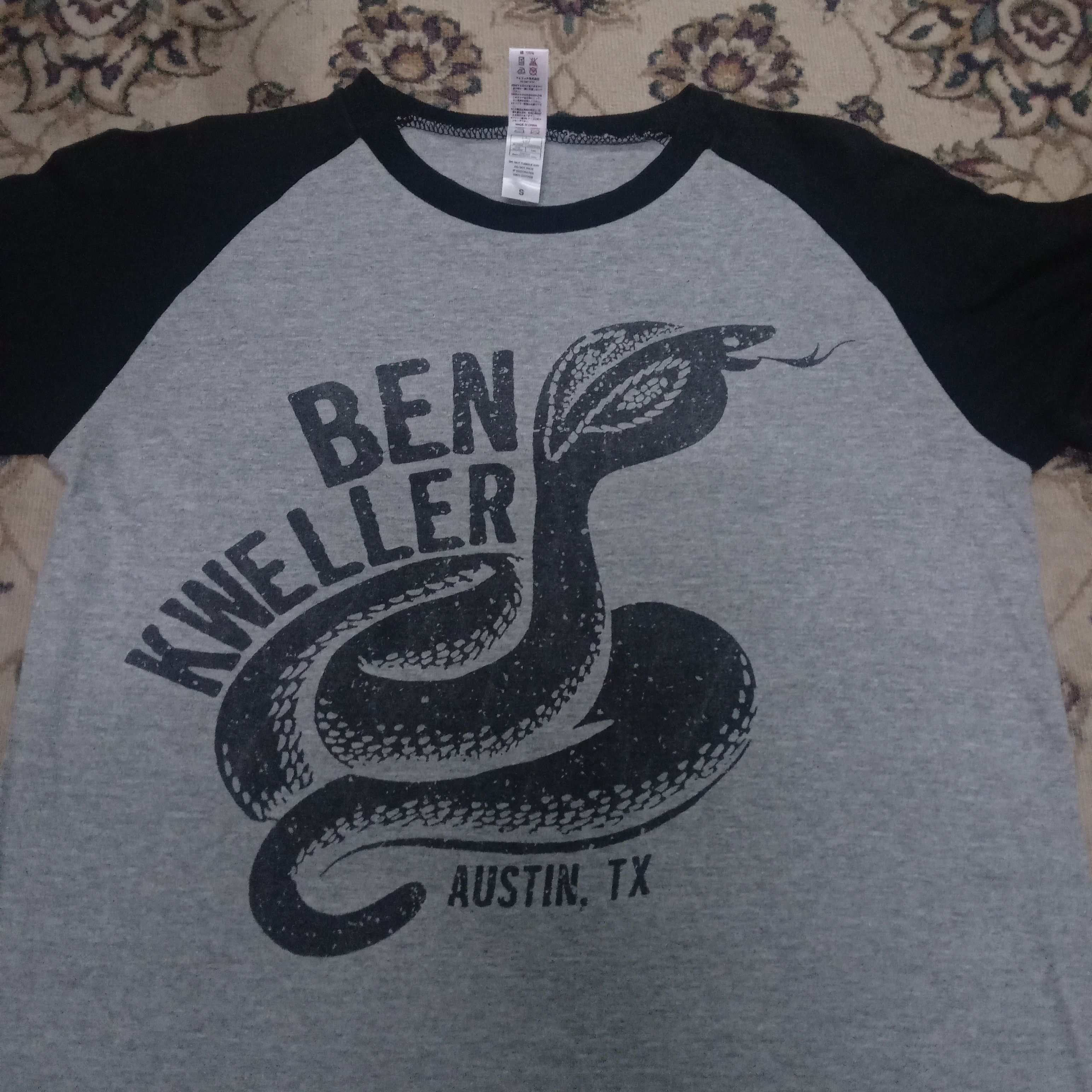 Band Tees Rare Ben Kweller raglan Tee Grunge Radish Nirvana Hole Size US S / EU 44-46 / 1 - 3 Thumbnail