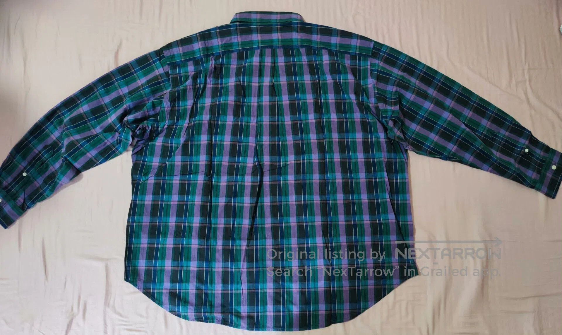 Beams Japan BEAMS JAPAN SSZ Madras Long Sleeve Shirt. Size US S / EU 44-46 / 1 - 2 Thumbnail