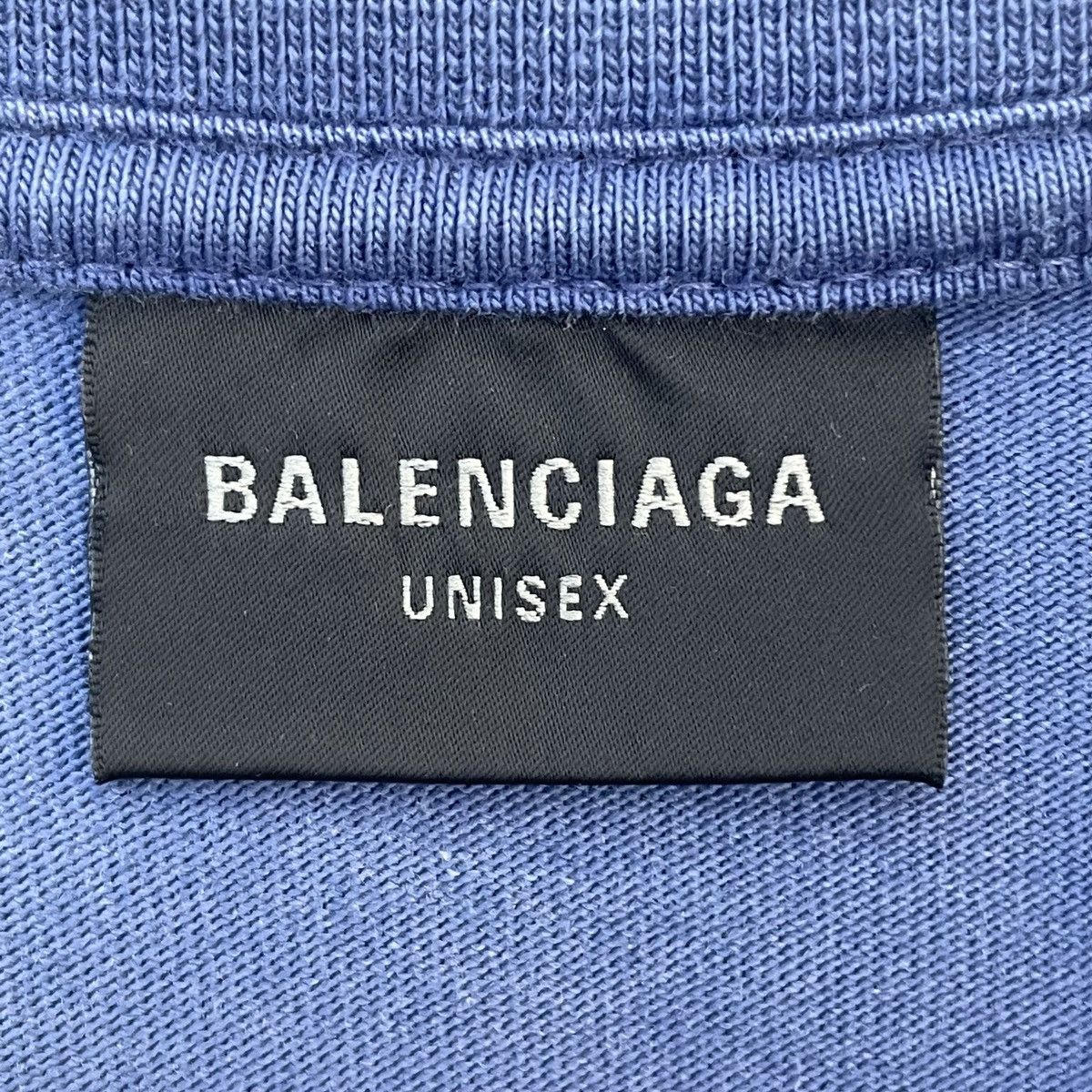 Balenciaga Balenciaga Embroidered Pullover Short Sleeve T-shirt K26WX Size US XL / EU 56 / 4 - 5 Thumbnail