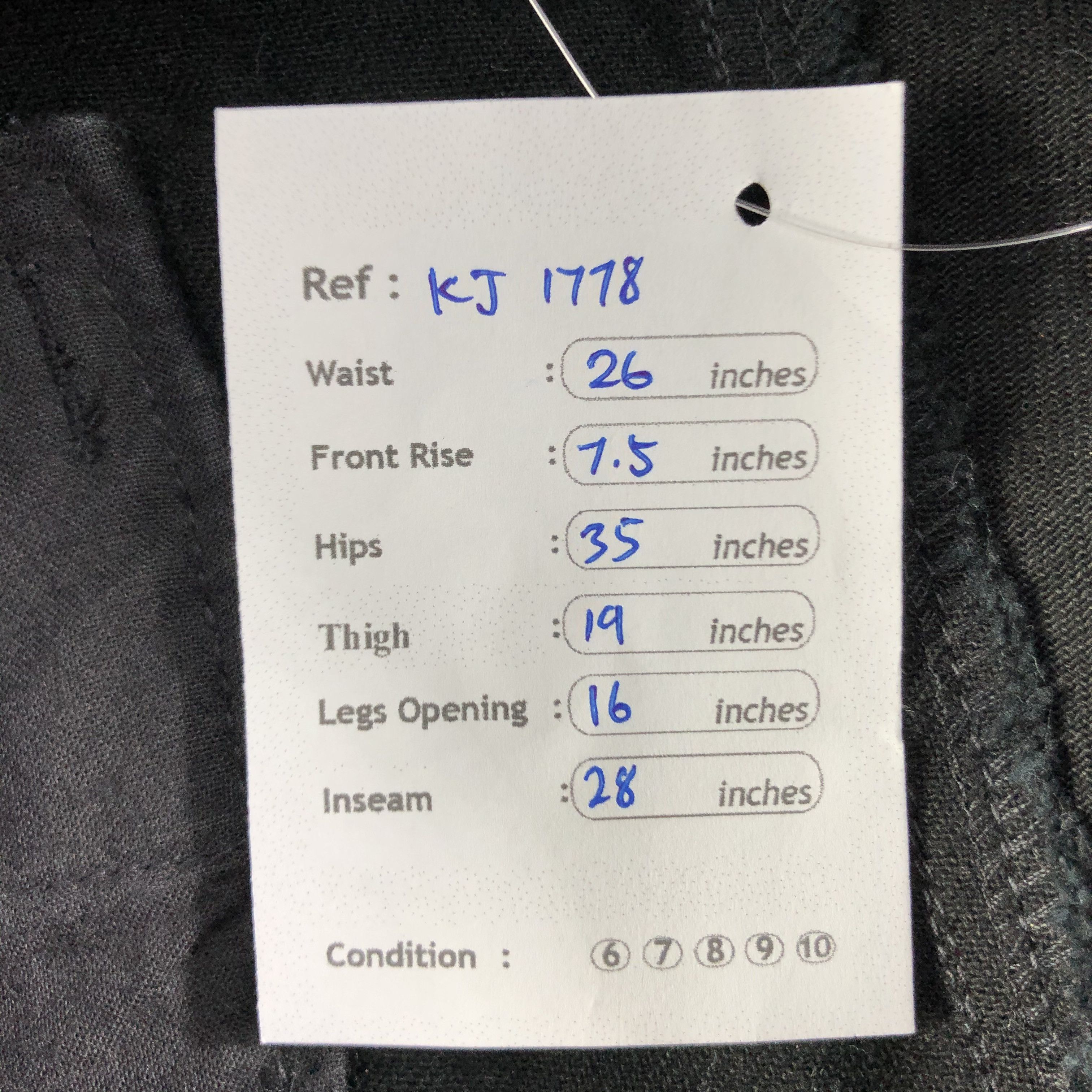 Polo Ralph Lauren Polo Jeans Ralph Lauren Jeans Black Flare Denim KJ1778 Size 26" / US 2 / IT 38 - 10 Thumbnail