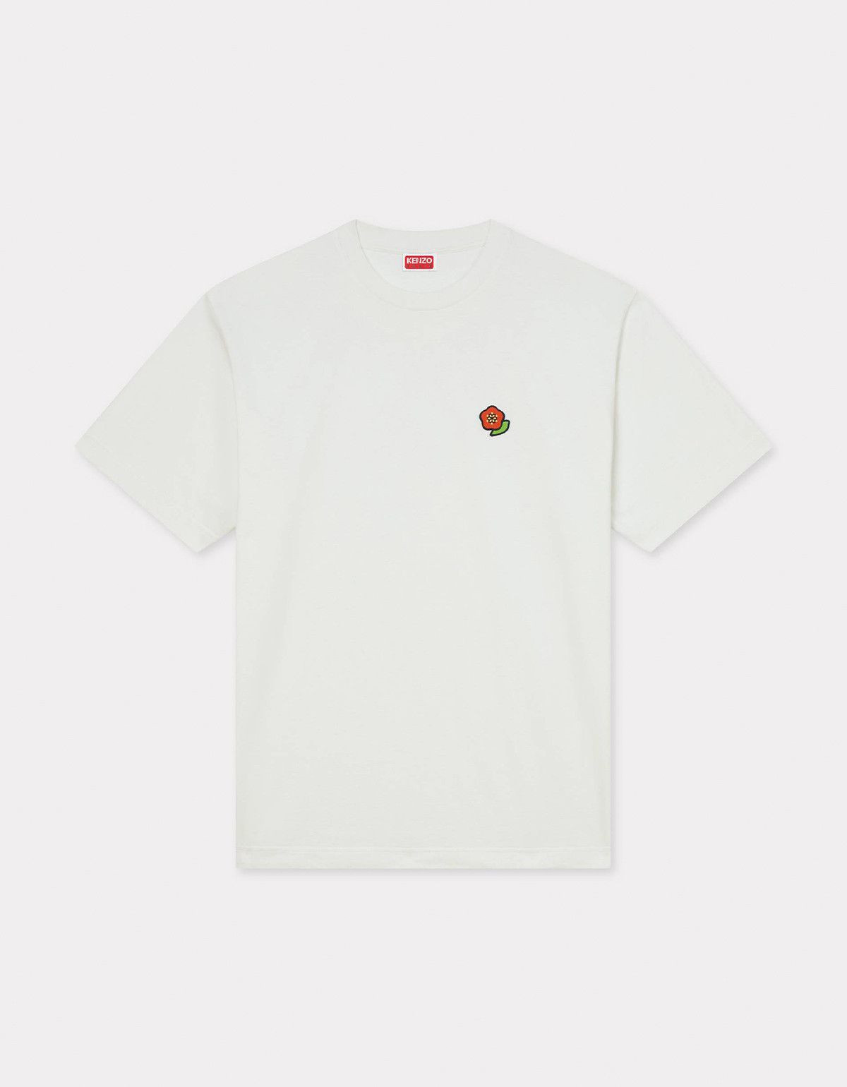Kenzo Kenzo Pop Embroidered Off-White T-Shirt Size US M / EU 48-50 / 2 - 1 Thumbnail