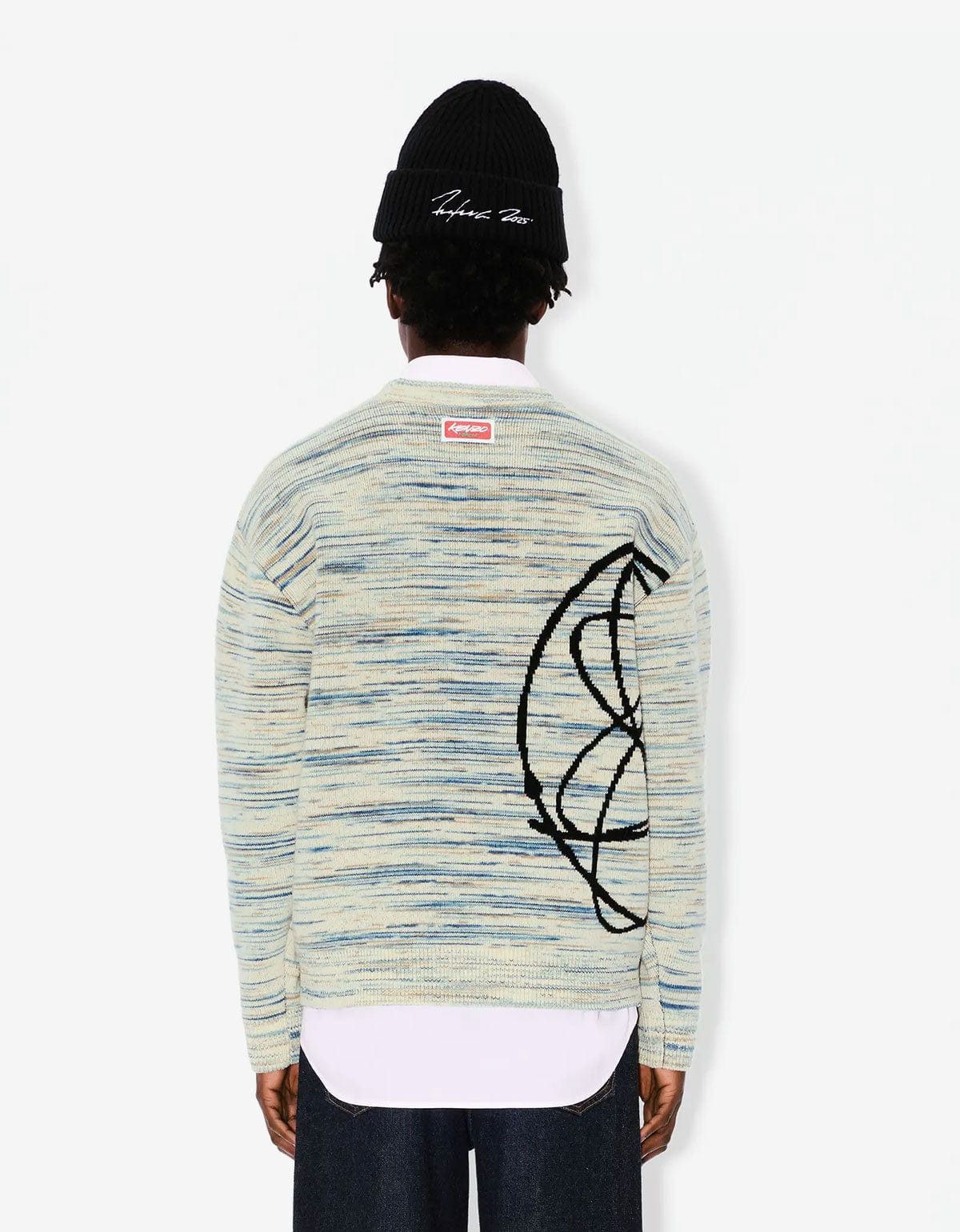 Kenzo Kenzo x Futura 2000 Reversible Wool Jumper Size US M / EU 48-50 / 2 - 11 Thumbnail