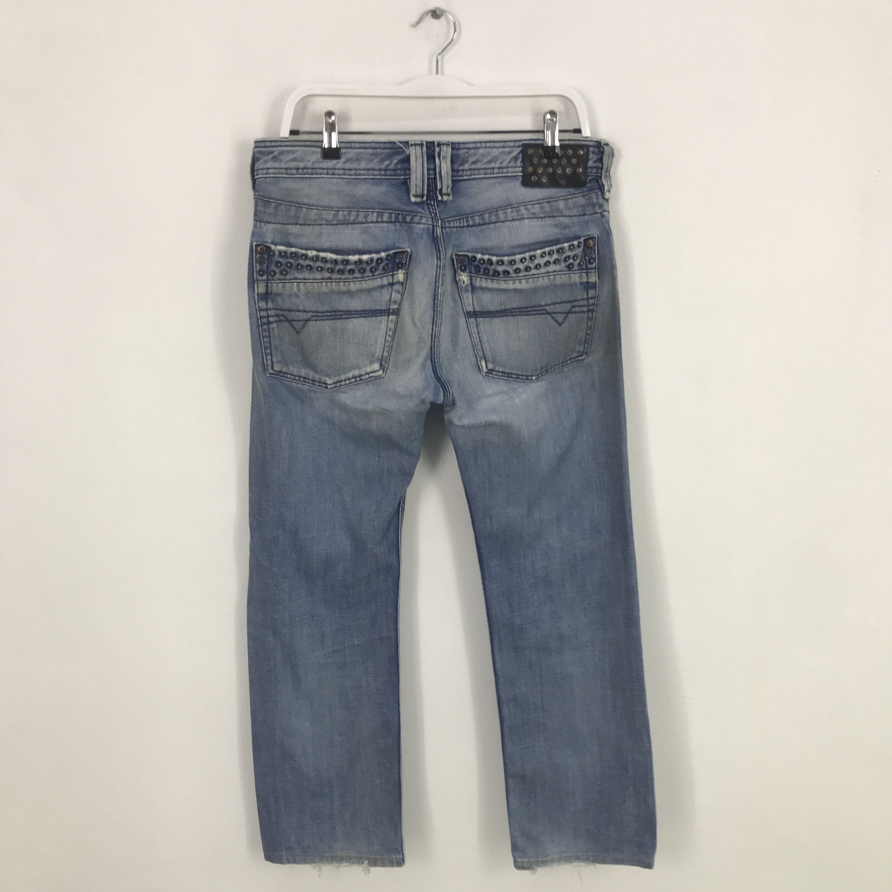 Diesel Rare diesel industry distressed jeans Size US 32 / EU 48 - 2 Thumbnail
