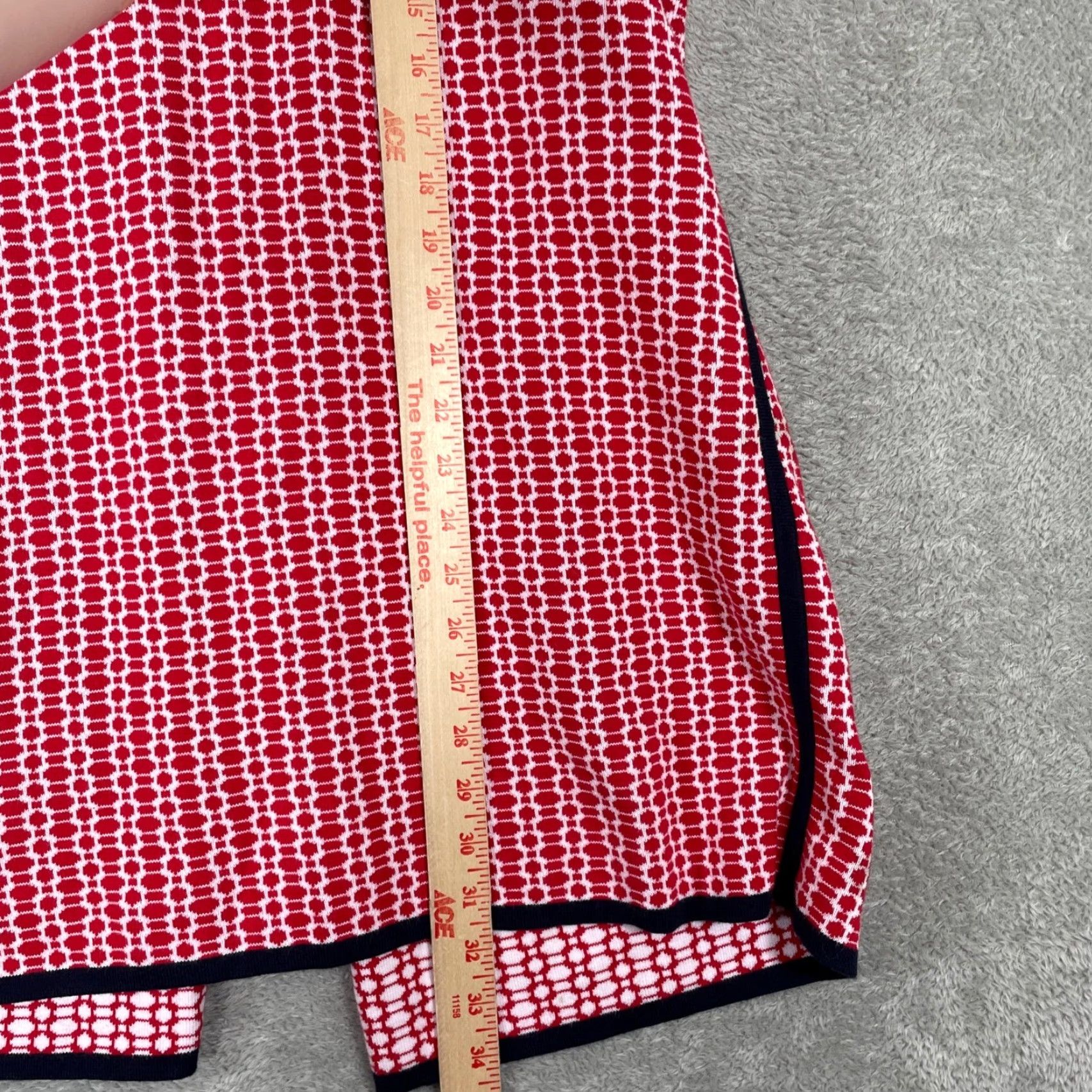 Pendleton Pendleton Cardigan Vest Womens L/XL Geometric Knit Cotton Open Front Layering Size L / US 10 / IT 46 - 6 Thumbnail