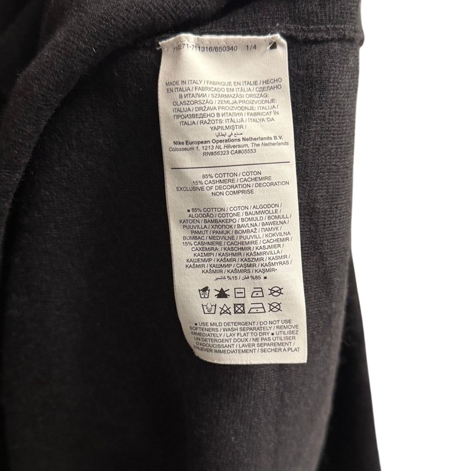 Nike Nike ESC Every Stitch Considered Knit Cashmere Track Jacket Size US XL / EU 56 / 4 - 3 Thumbnail