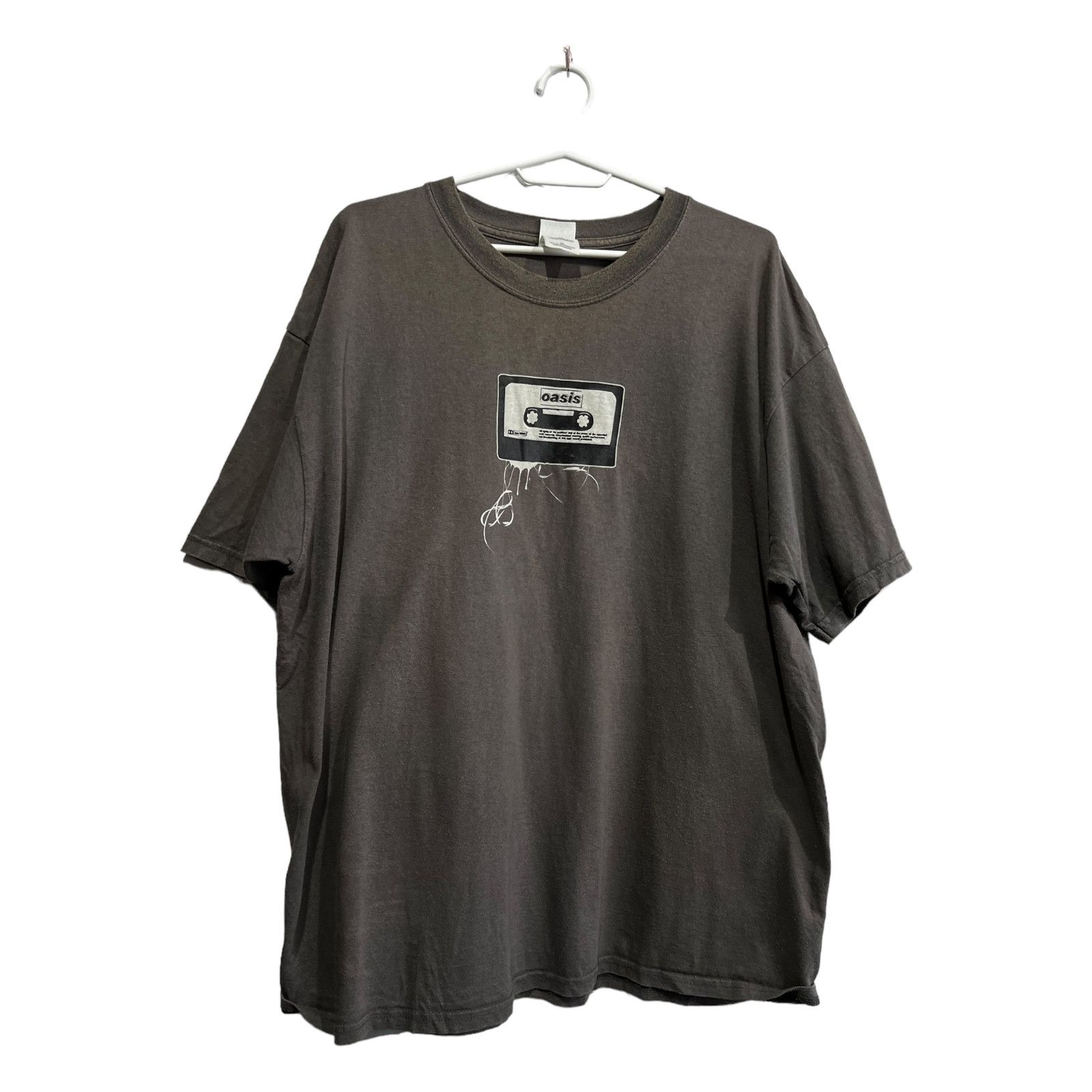 Band Tees × Rock Band × Vintage Vintage Oasis rock band cassette 