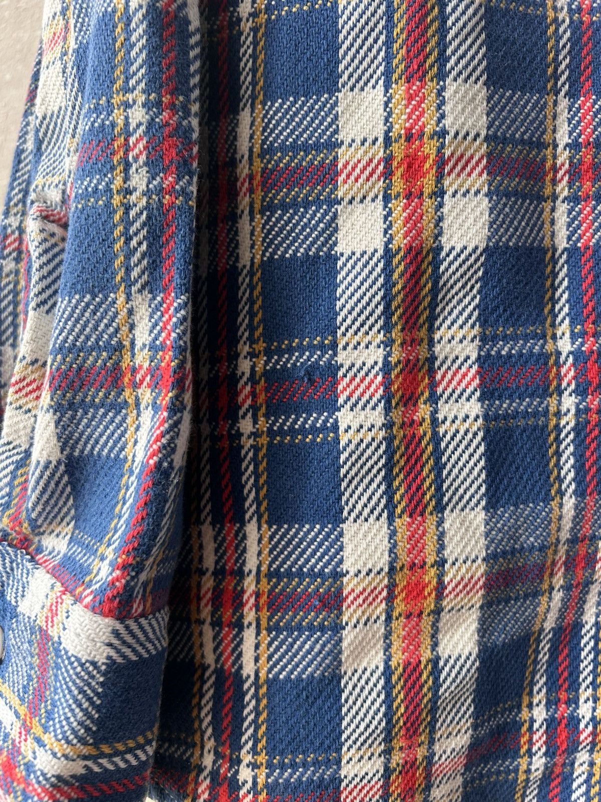 Big Mac 1970’s BIG MAC JCPenney Plaid Flannel Shirt Size US L / EU 52-54 / 3 - 12 Thumbnail