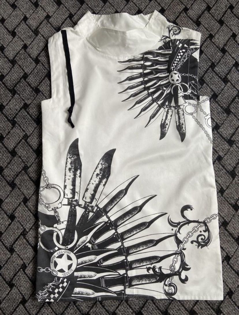 Diesel Archive Diesel dress print knife Avant Garde shirt graphic Size M / US 6-8 / IT 42-44 - 1 Thumbnail