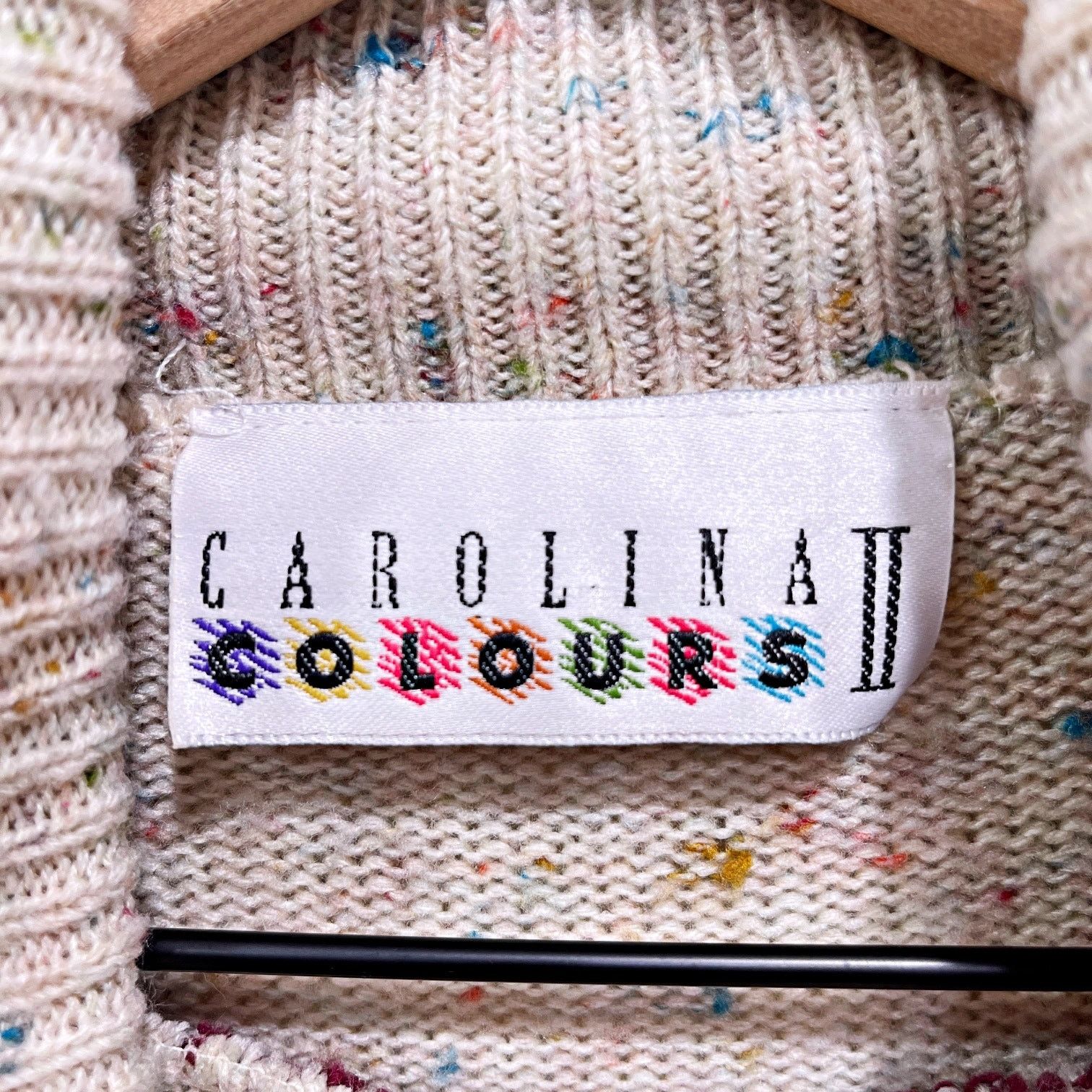 Other Carolina Colours Vintage Aztec Confetti Sweater Plus 2X Size XXL / US 16-18 / IT 52-54 - 6 Thumbnail