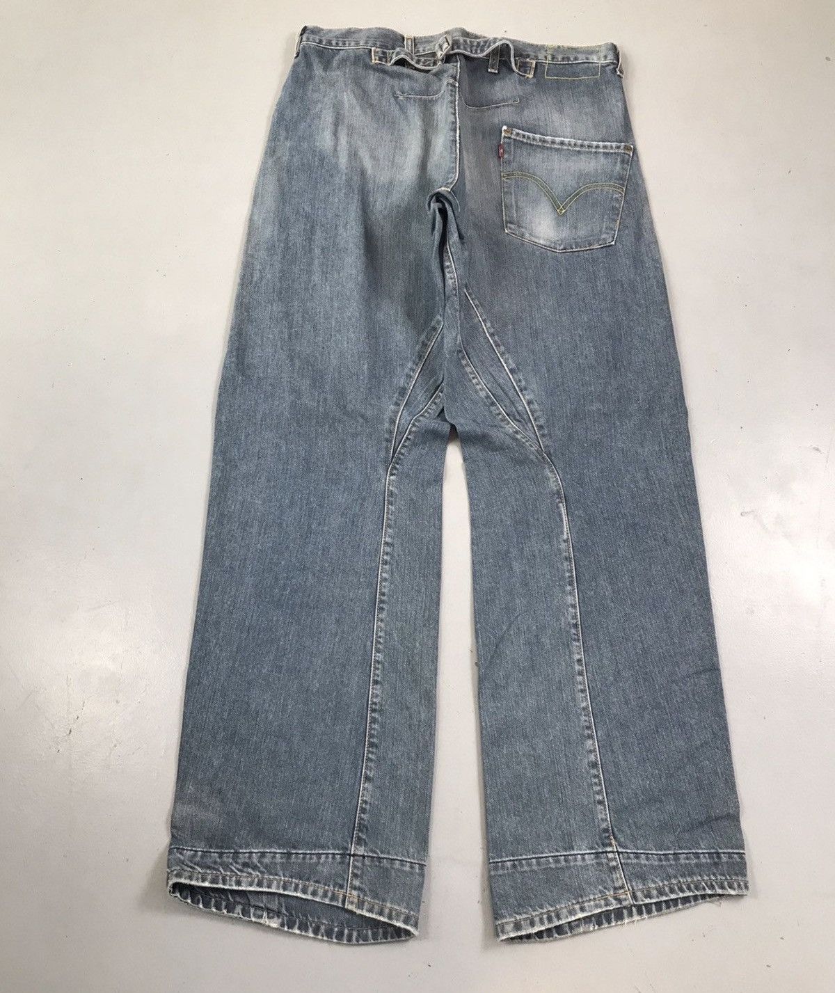 Levi's Vintage Levi’s buckle belt denim Size US 36 / EU 52 - 3 Thumbnail