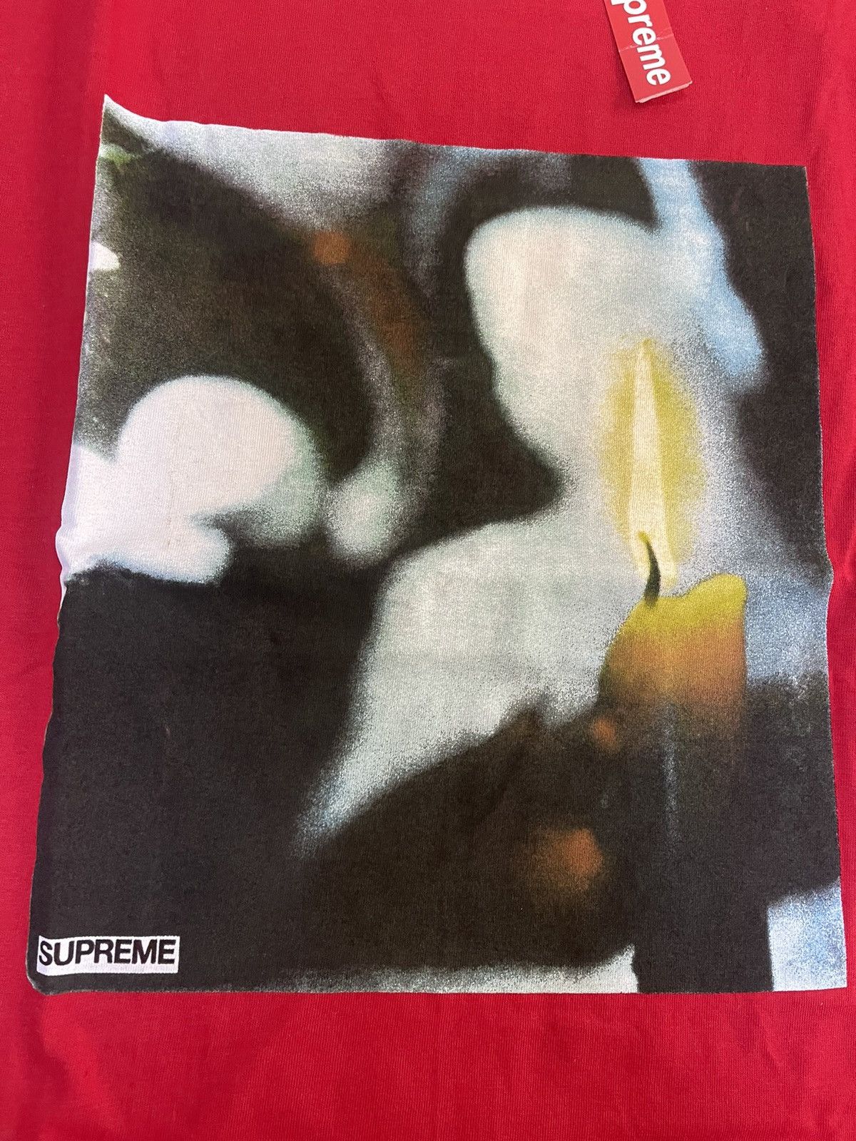 Supreme Supreme candle tee red new Size US L / EU 52-54 / 3 - 2 Thumbnail