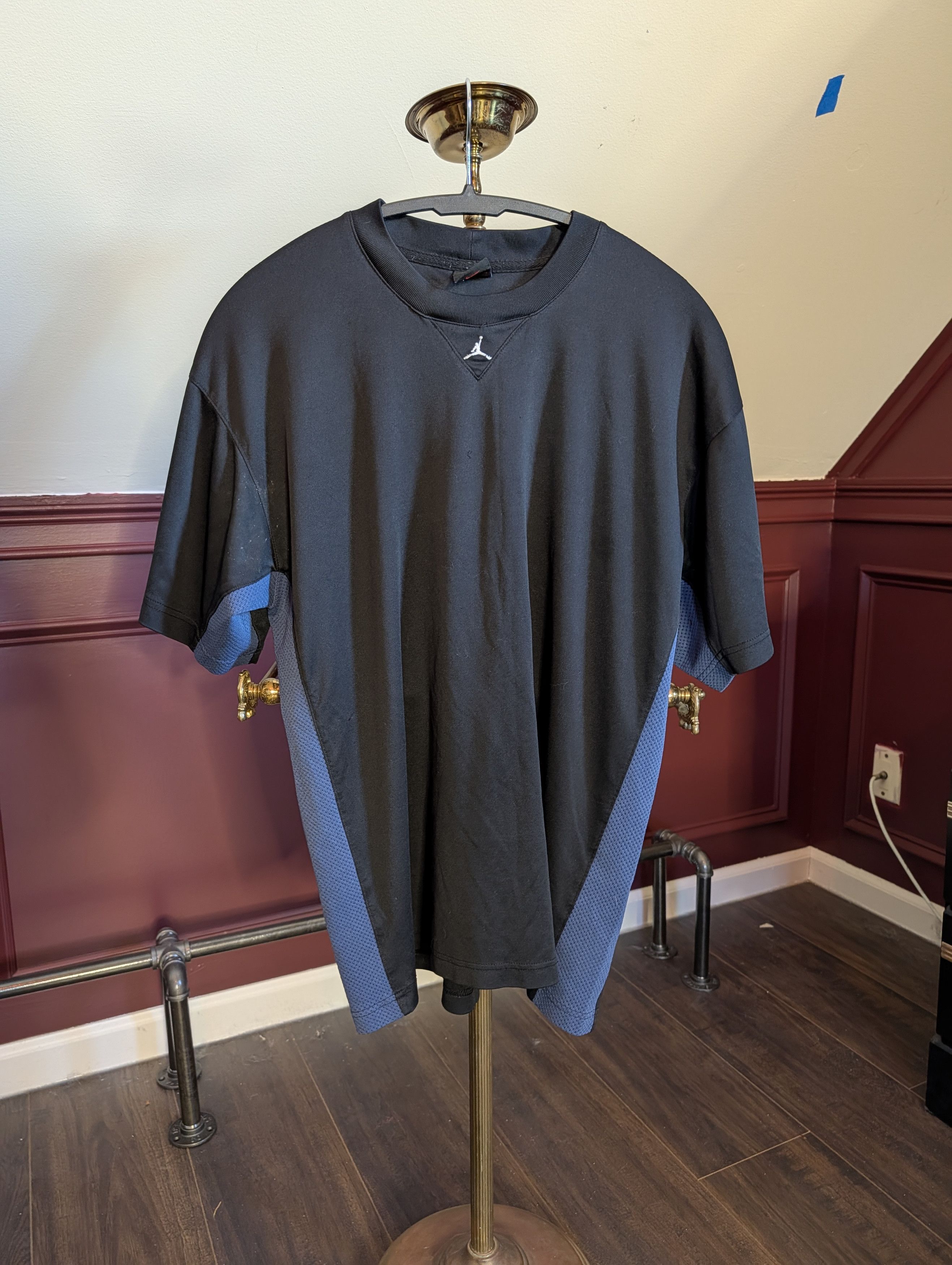Jordan Brand JORDAN NIKE vtg made in USA jersey logo T-shirt Size US L / EU 52-54 / 3 - 1 Thumbnail
