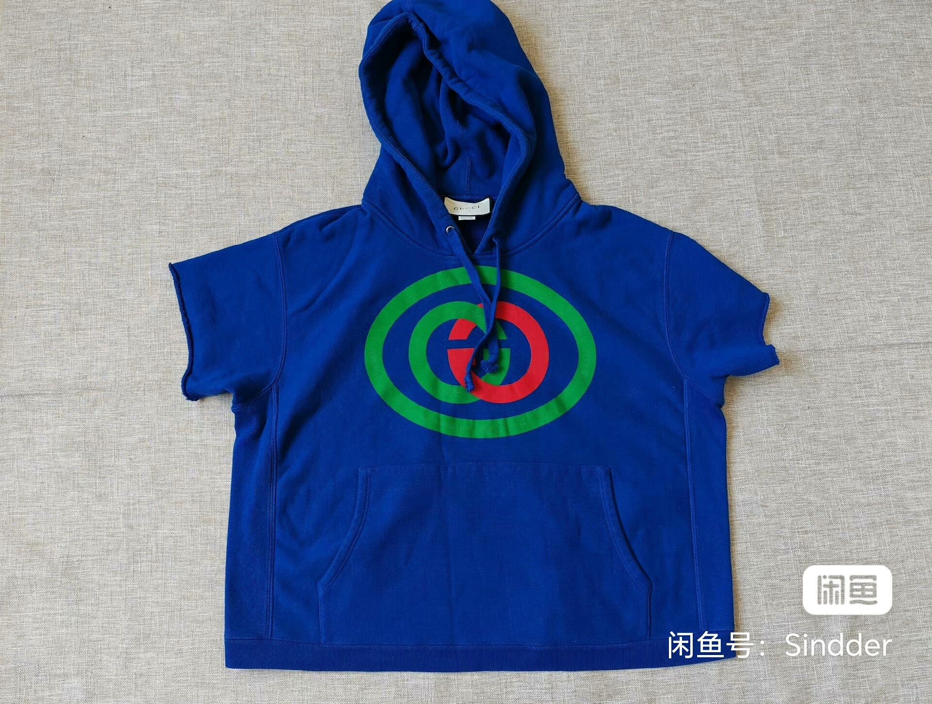 Gucci Gucci Men's Short-Sleeve Hoodie Size US M / EU 48-50 / 2 - 1 Thumbnail