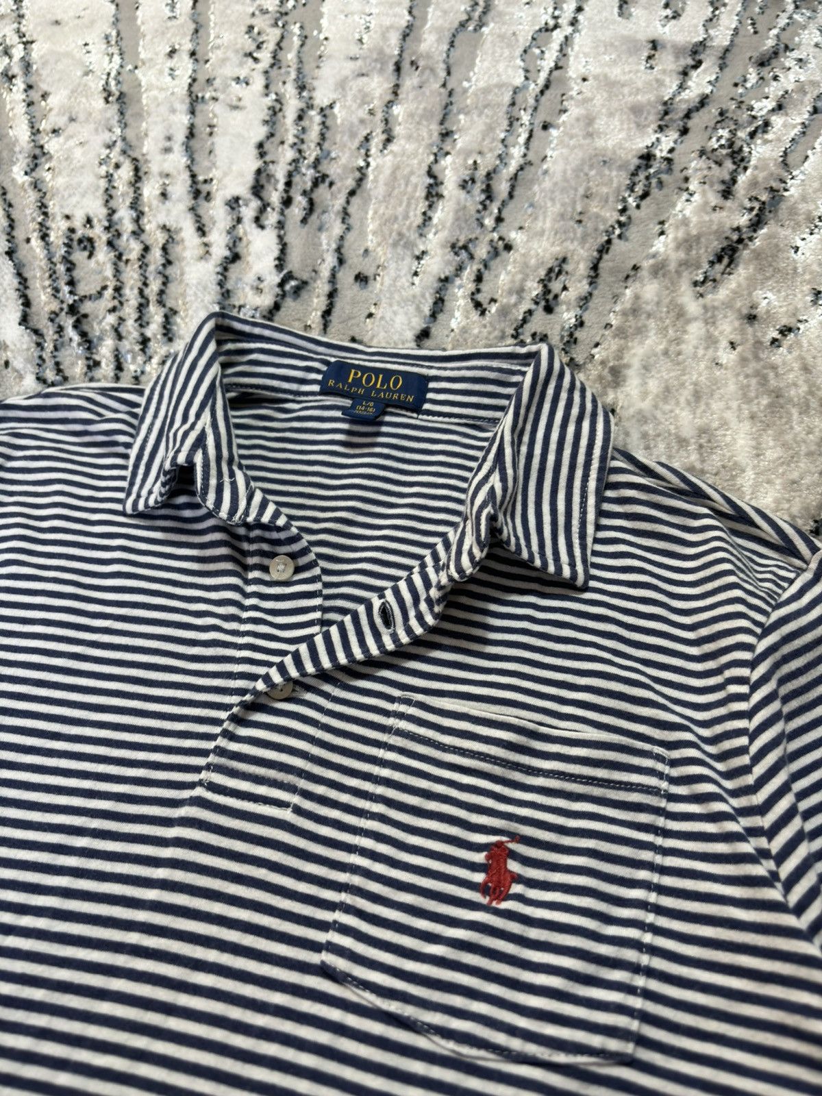 Polo Ralph Lauren Vintage Polo Ralph Lauren USA striped Y2K rugby flag Size US S / EU 44-46 / 1 - 2 Thumbnail