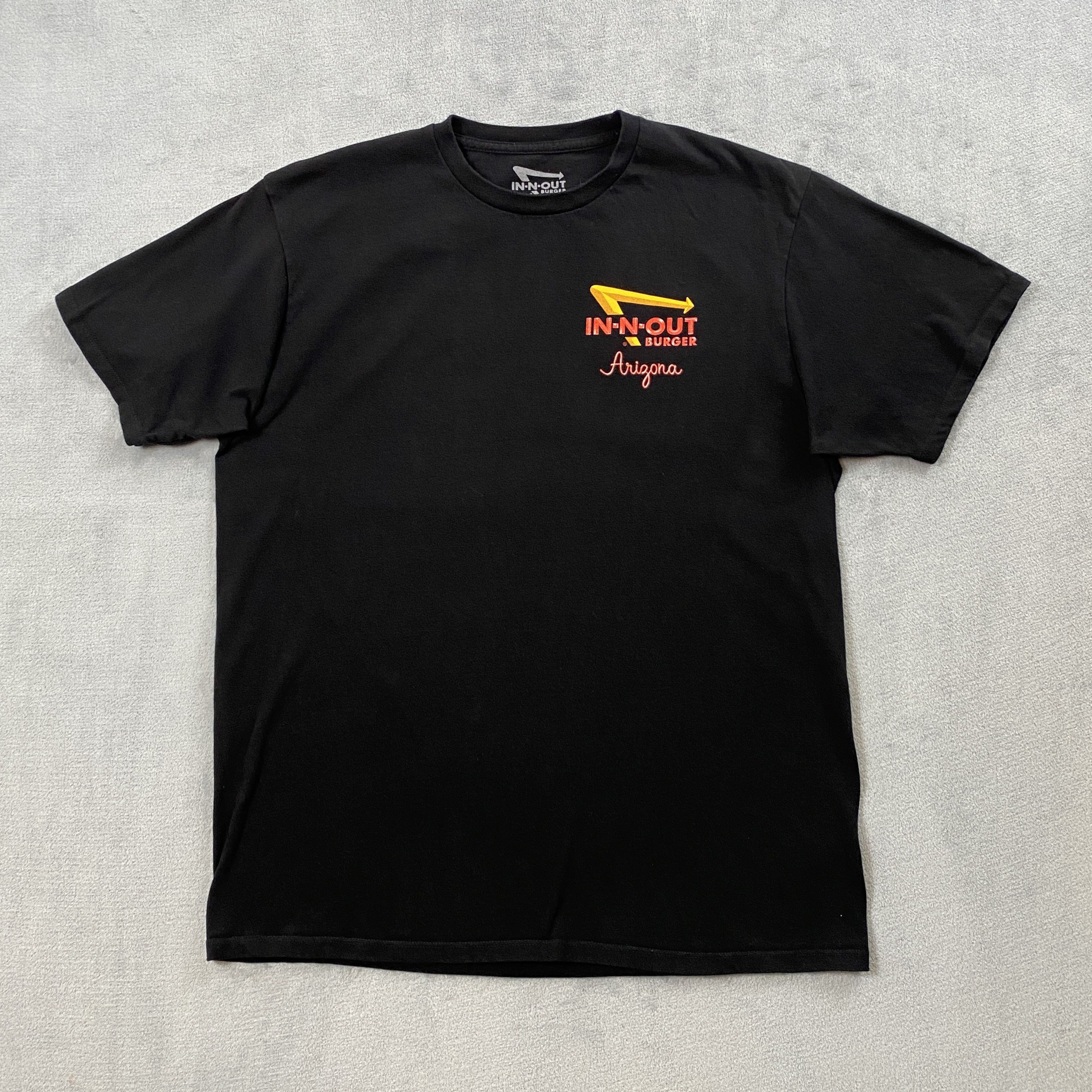 Vintage IN N OUT ARIZONA T Shirt Men MUSCLE CAR SUNSET Short Sleeve Size US L / EU 52-54 / 3 - 3 Thumbnail