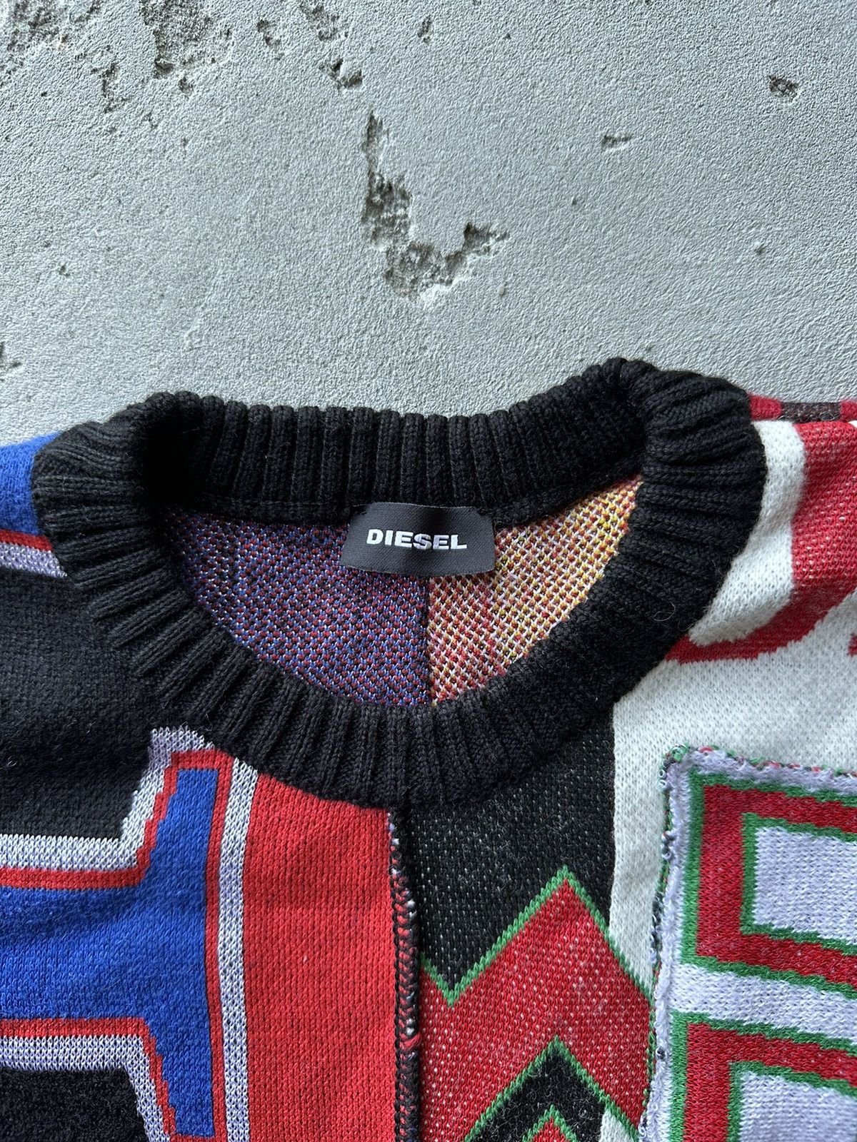 Diesel × Vintage Diesel sweater vintage Size US XL / EU 56 / 4 - 5 Thumbnail