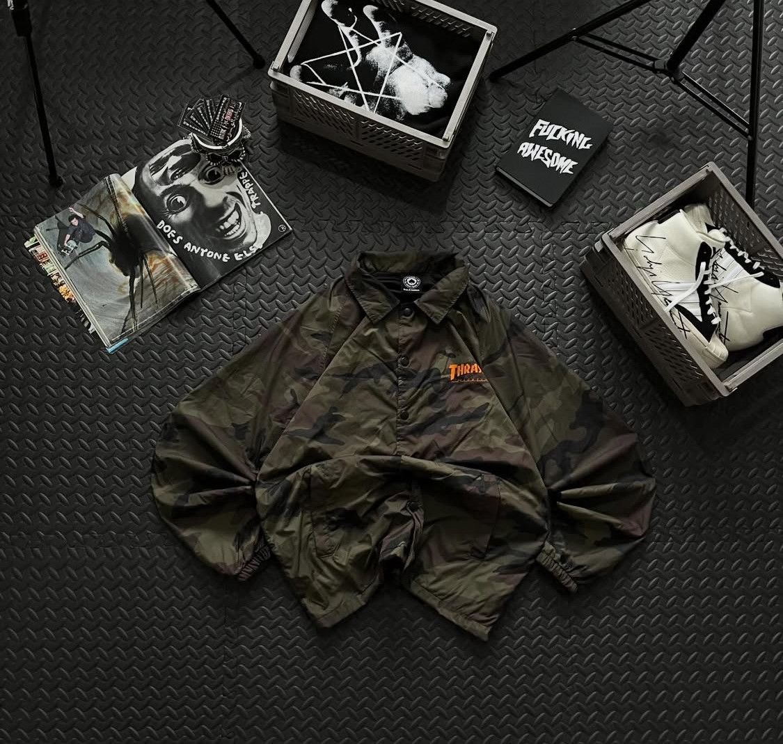 Thrasher THRASHER CAMO SKATEGOAT JACKET Size US M / EU 48-50 / 2 - 4 Thumbnail