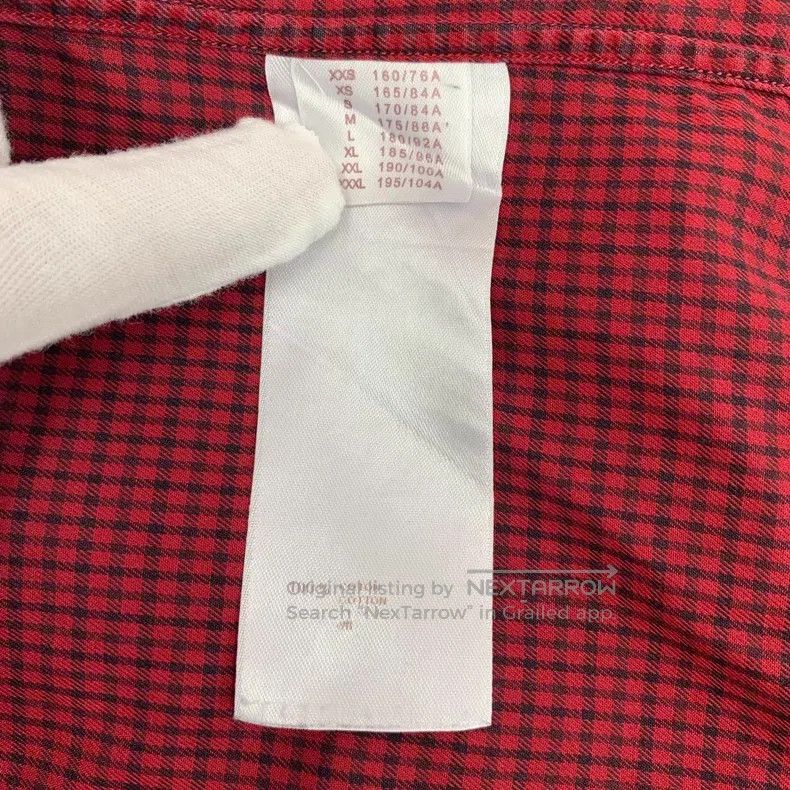 Louis Vuitton Louis Vuitton Red plaid cotton lapel single-breasted long- Size US XS / EU 42 / 0 - 7 Thumbnail