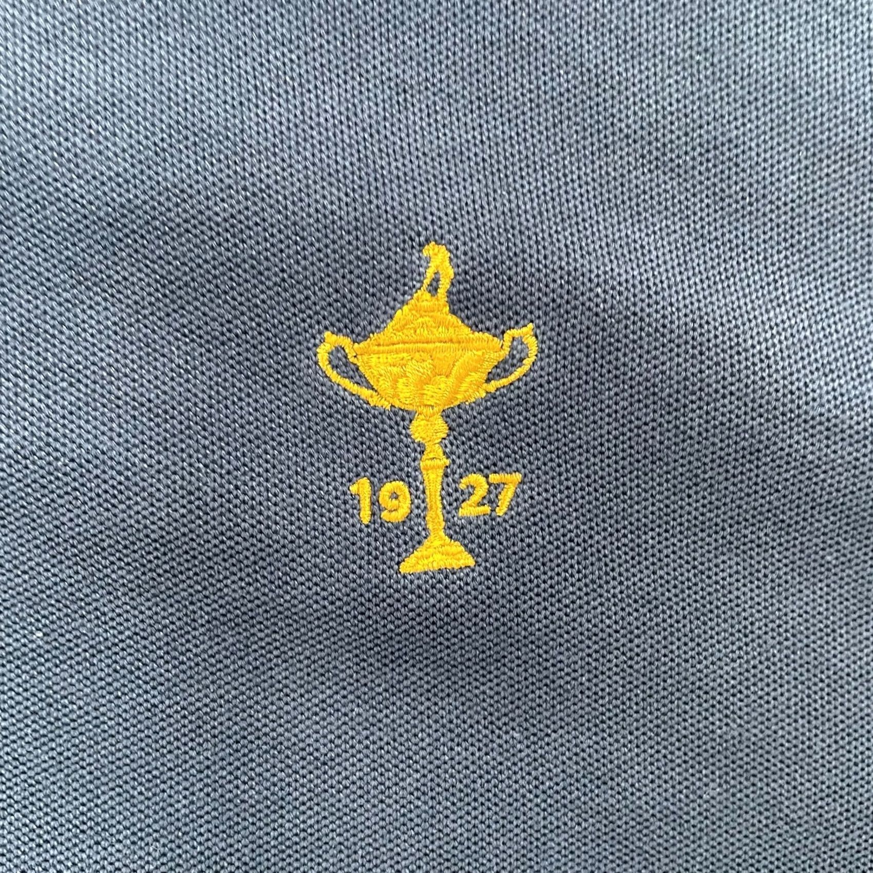 Vintage Barstool Golf Shirt Adult XL Blue Polo Ryder Cup Logo Mens XL Polo Shirt Barstool Golf Blue Polo Shirt Mens XL Size US XL / EU 56 / 4 - 4 Thumbnail
