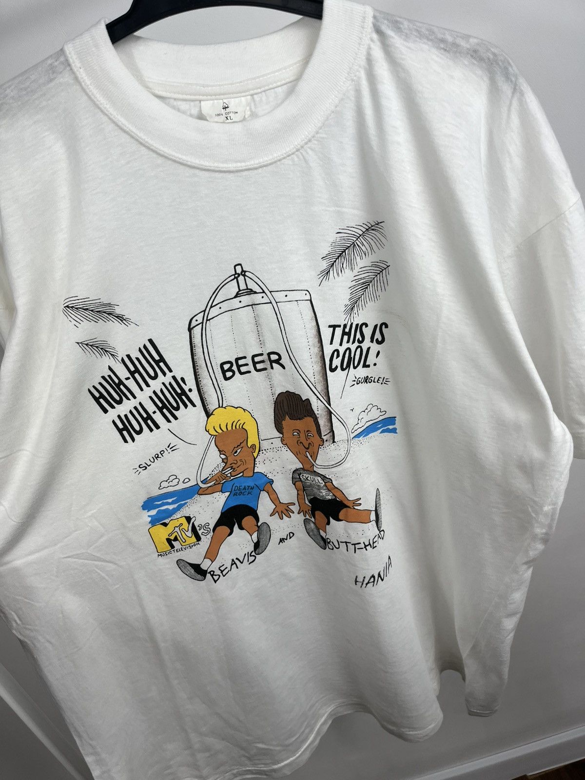 Other Vintage Beavis and Butt-Head Beer Single Stitch Tee XL Size US XL / EU 56 / 4 - 3 Thumbnail