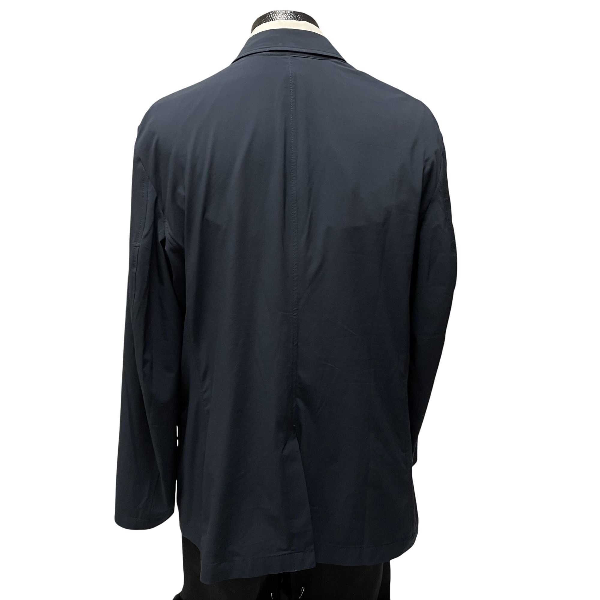 Eddie Bauer Eddie Bauer TRAVEX Navy Blue Unstructured Sport Coat Size 44R - 3 Thumbnail