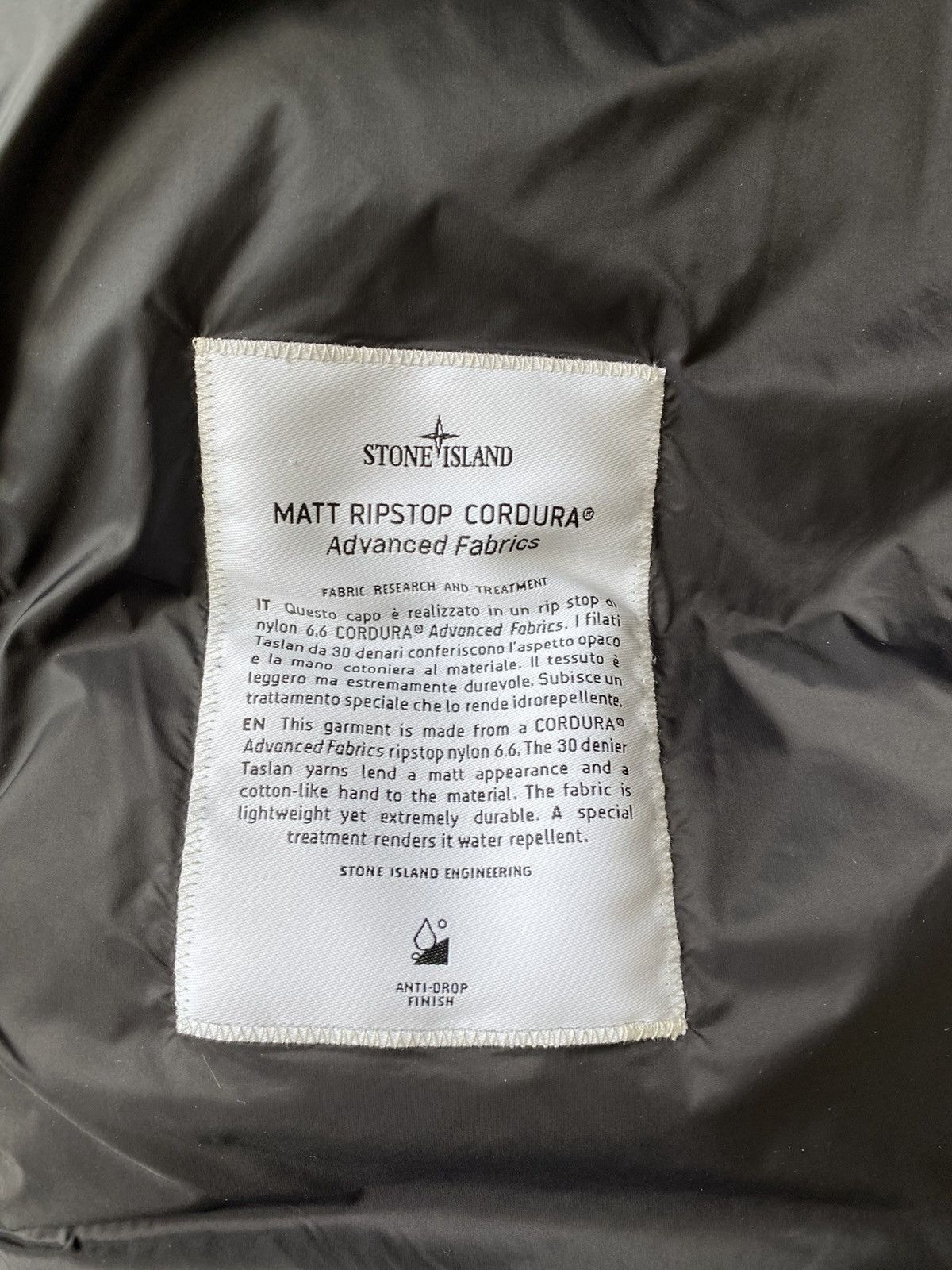 Stone Island Stone Island Matt Ripstop Cordura jacket Size US S / EU 44-46 / 1 - 14 Thumbnail