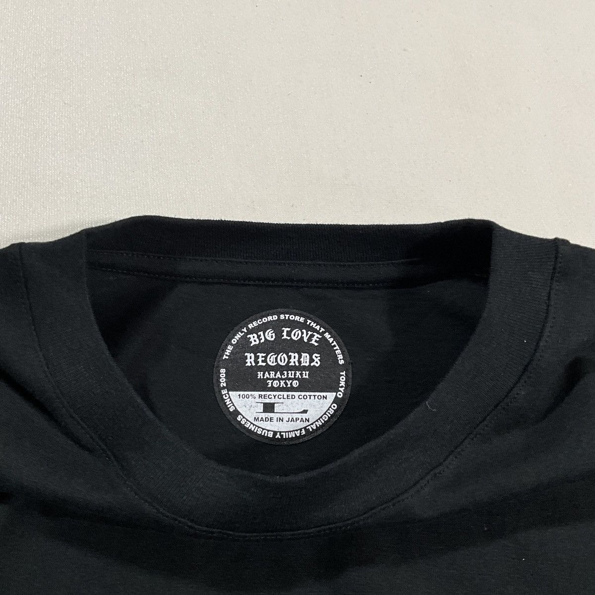 Band Tees BIG LOVE RECORDS HARAJUKU TOKYO CLASSIC TEE Size US L / EU 52-54 / 3 - 5 Thumbnail