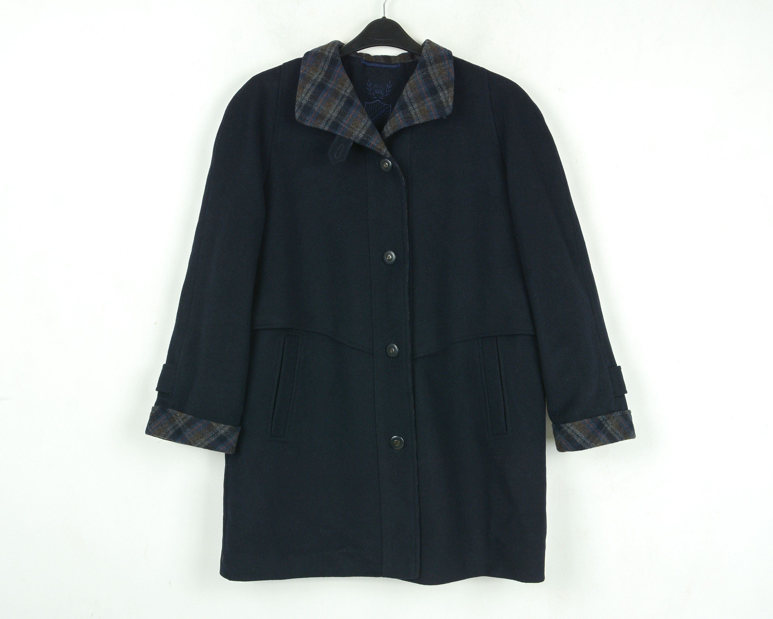C&A ALPACCA LODEN Women XL UK 18 Wool Coat Overcoat Jacket Size XL / US 12-14 / IT 48-50 - 2 Thumbnail