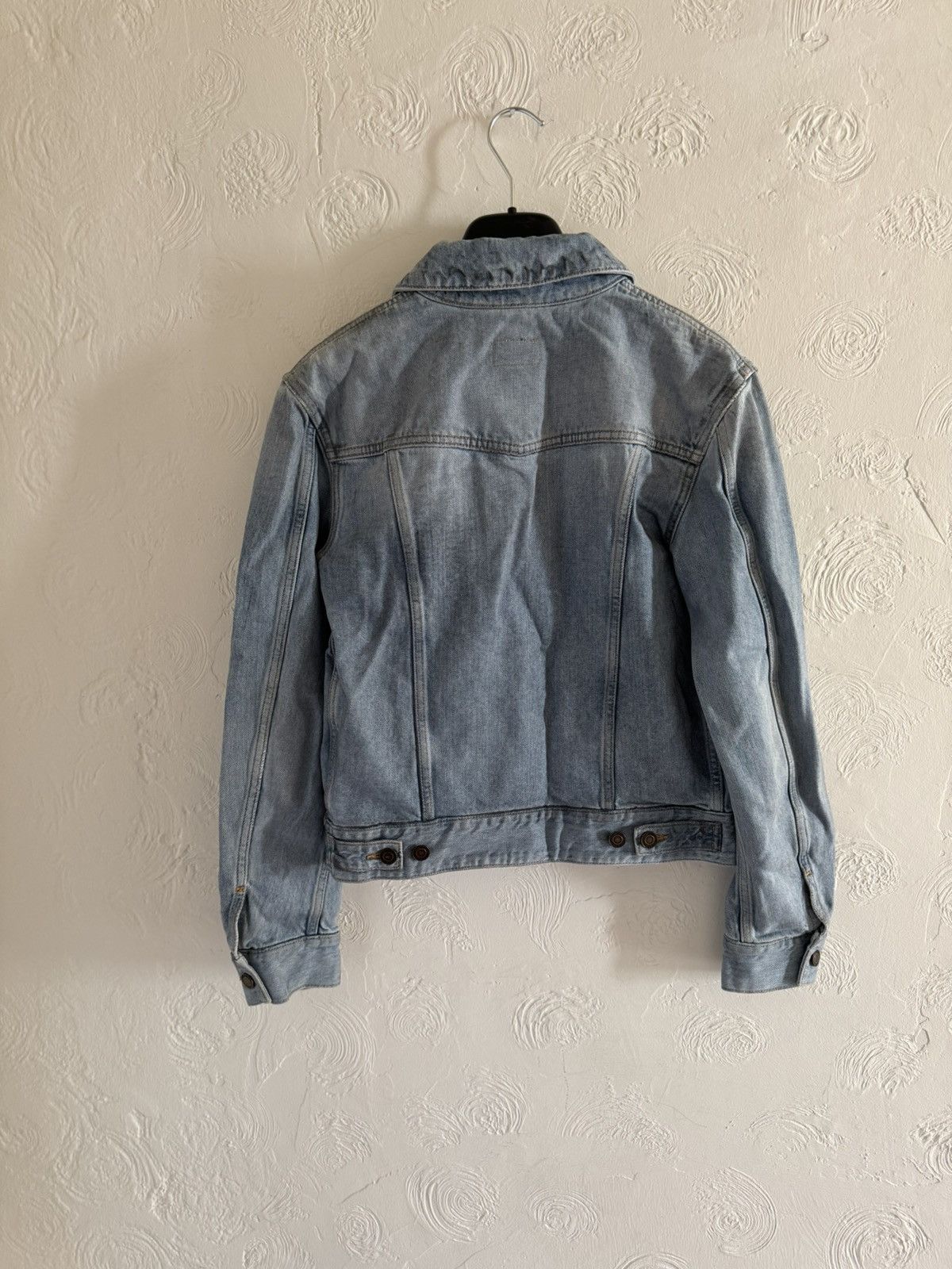 Hedi Slimane × Saint Laurent Paris Saint Laurent Distressed Denim Jacket Size US S / EU 44-46 / 1 - 10 Thumbnail