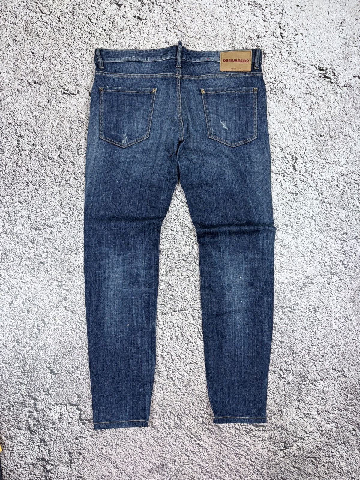 Dsquared2 Dsquared2 Cool Guy Jeans Distressed Paint Splatter Denim 52 Size US 36 / EU 52 - 9 Thumbnail