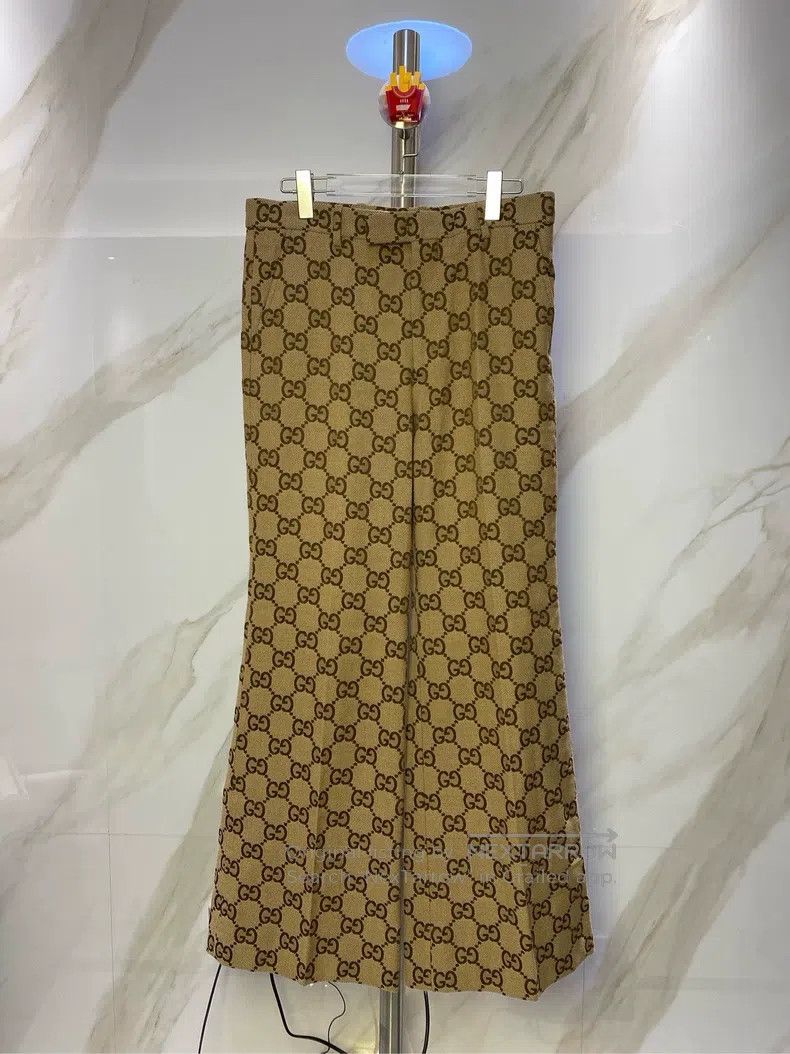 Gucci Gucci Wide-leg trousers Size 32" / US 10 / IT 46 - 1 Thumbnail