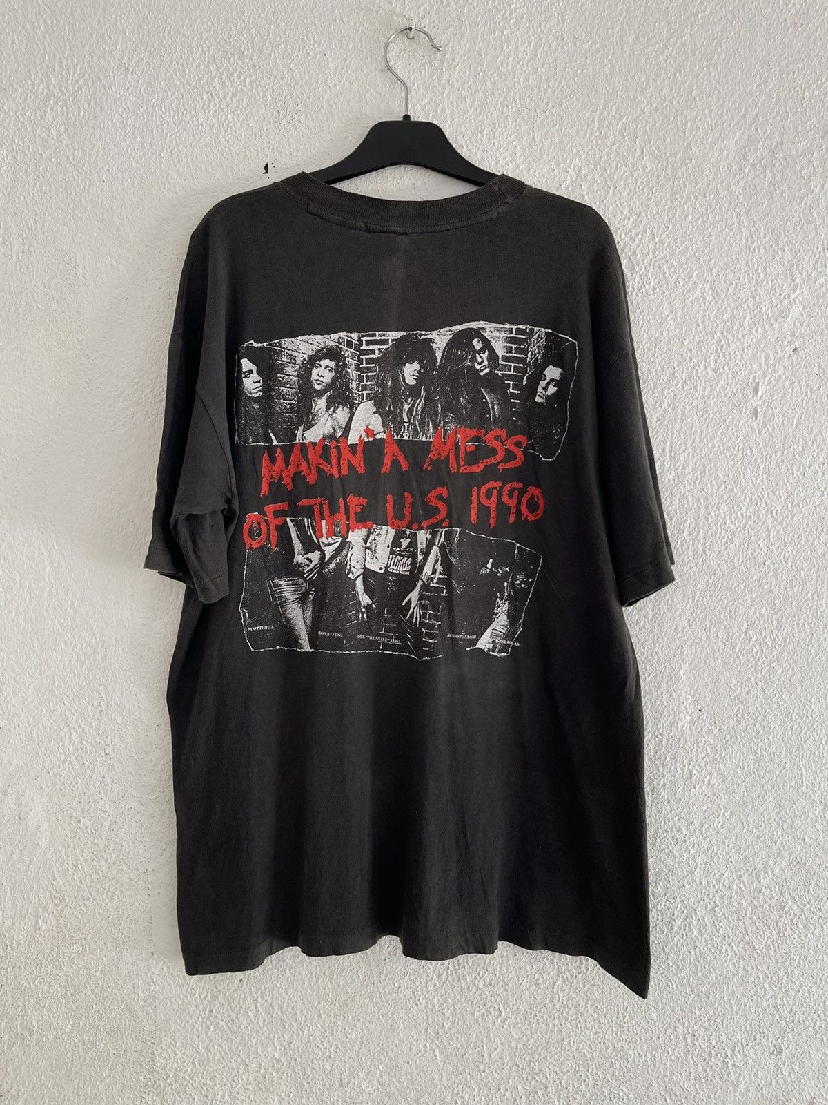Band Tees × Vintage Vintage 1990 Skid Row Makin A Mess Tour Size US L / EU 52-54 / 3 - 2 Thumbnail