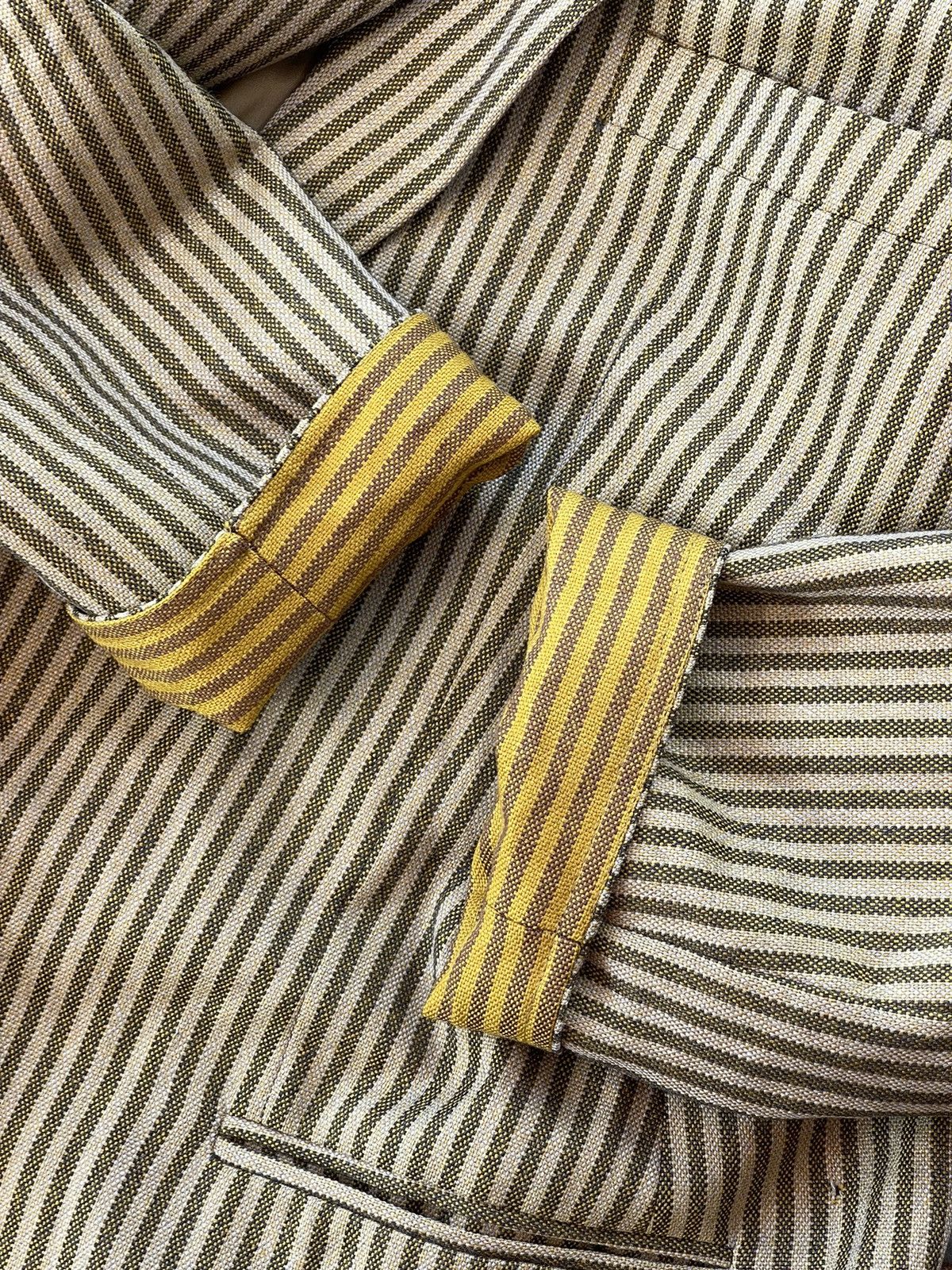 Giorgio Armani 80’s Giorgio Armani vintage striped cocktail blazer rare Size 44R - 23 Thumbnail