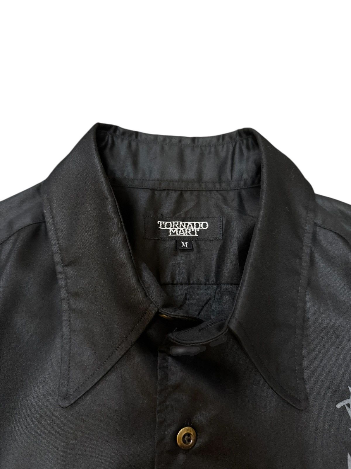 Japanese Brand × Tornado Mart Tornado Mart Tribal button up shirt Size US S / EU 44-46 / 1 - 5 Thumbnail