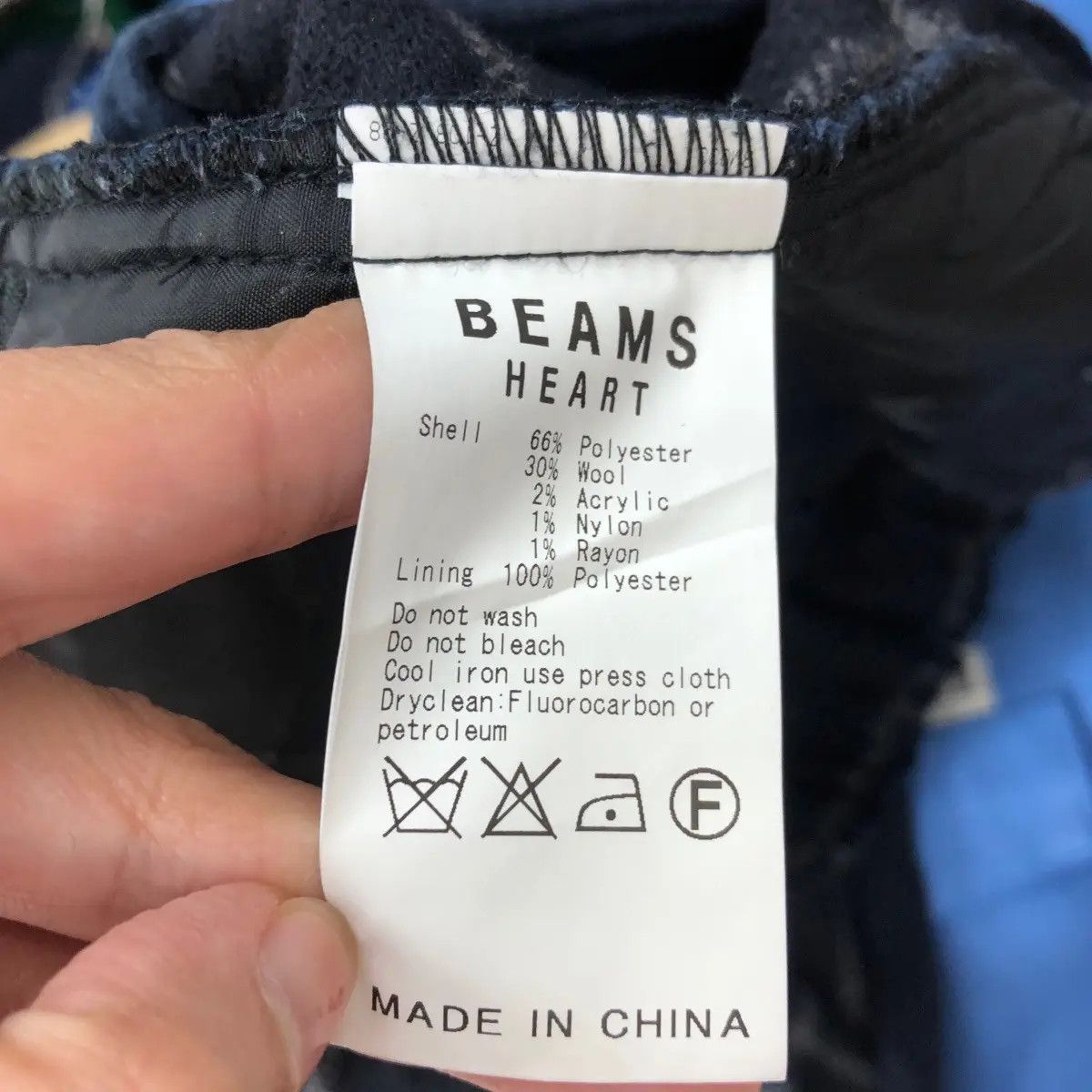 Beams Plus Vintage BEAMS HEART JAPAN Tartan Plaids Checks Pant Trouser Size 32" / US 10 / IT 46 - 4 Thumbnail